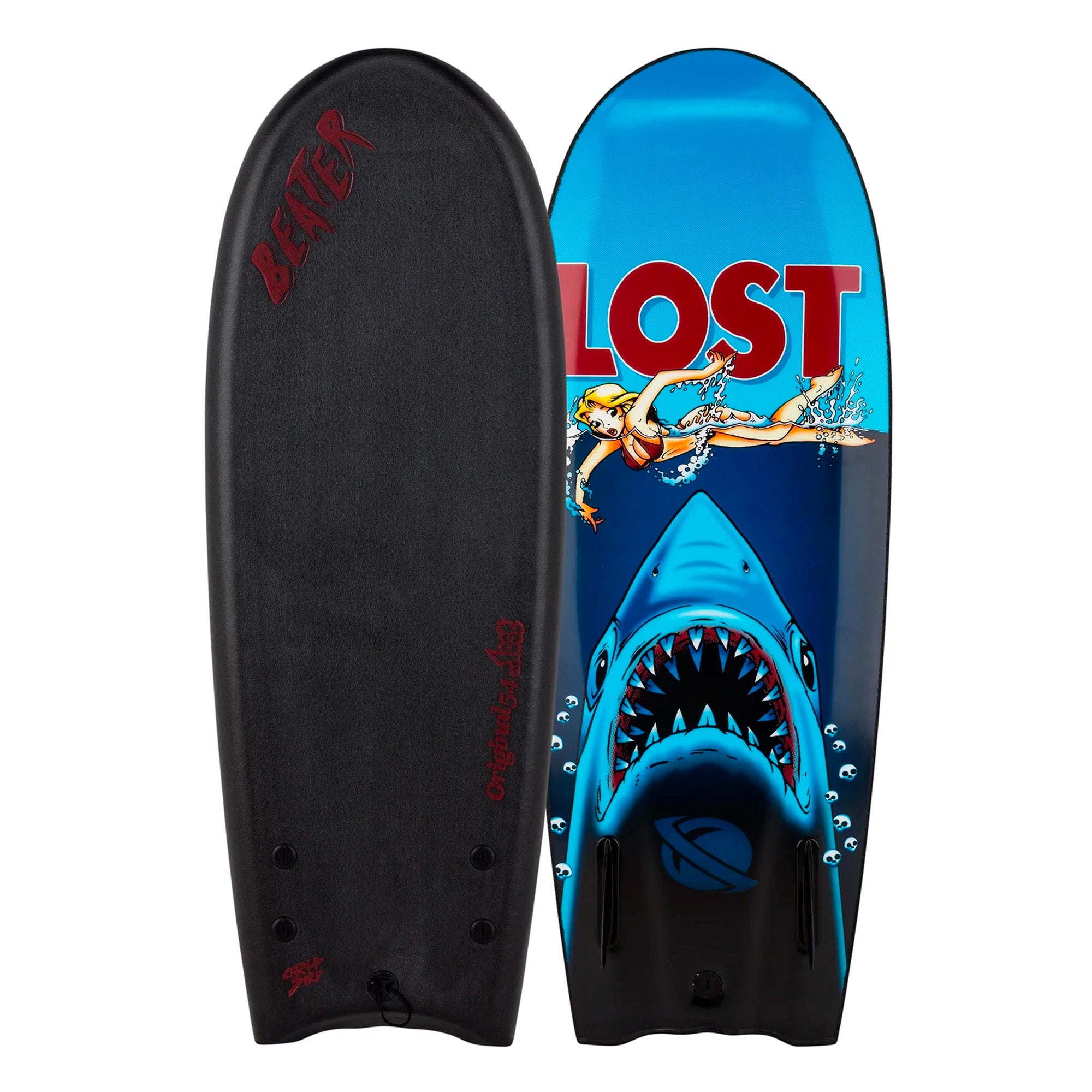 Catch Surf Lost Original 54 Twin Fin Beater Soft Surfboard