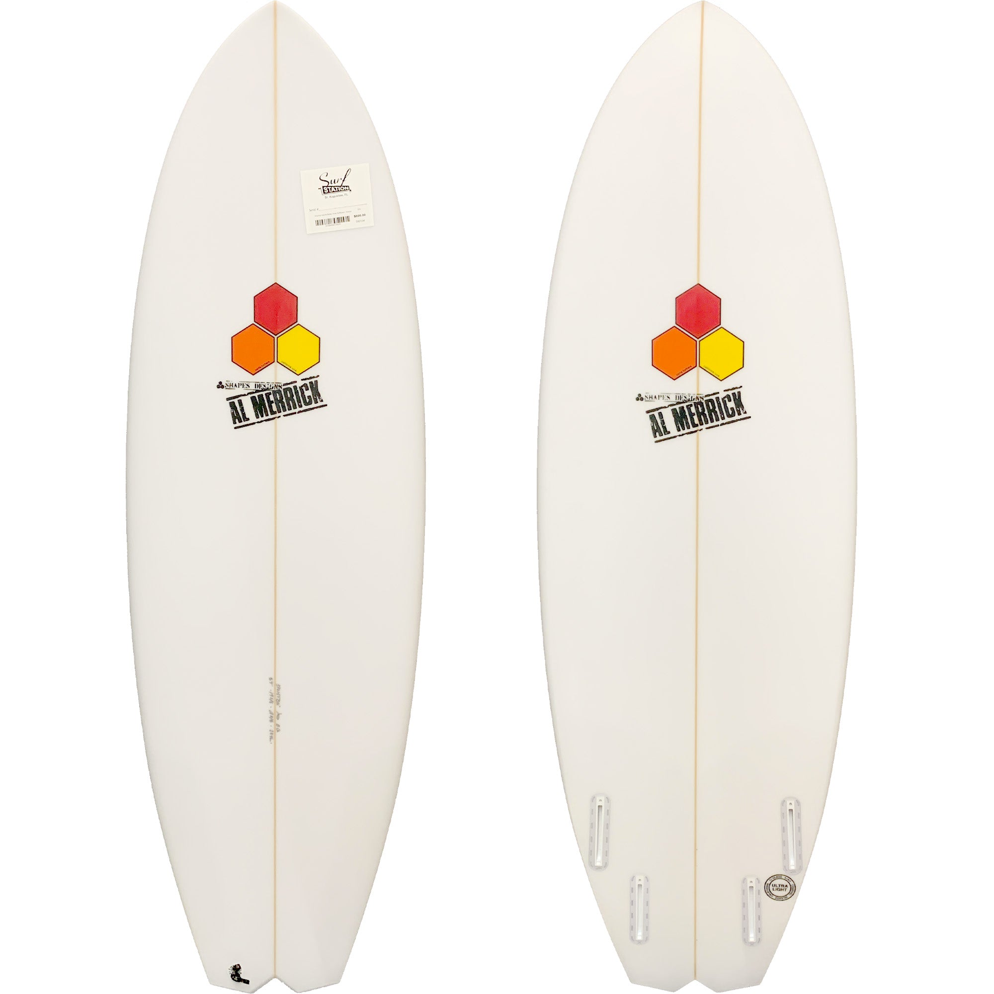 Channel Islands Bobby Quad Surfboard - Futures