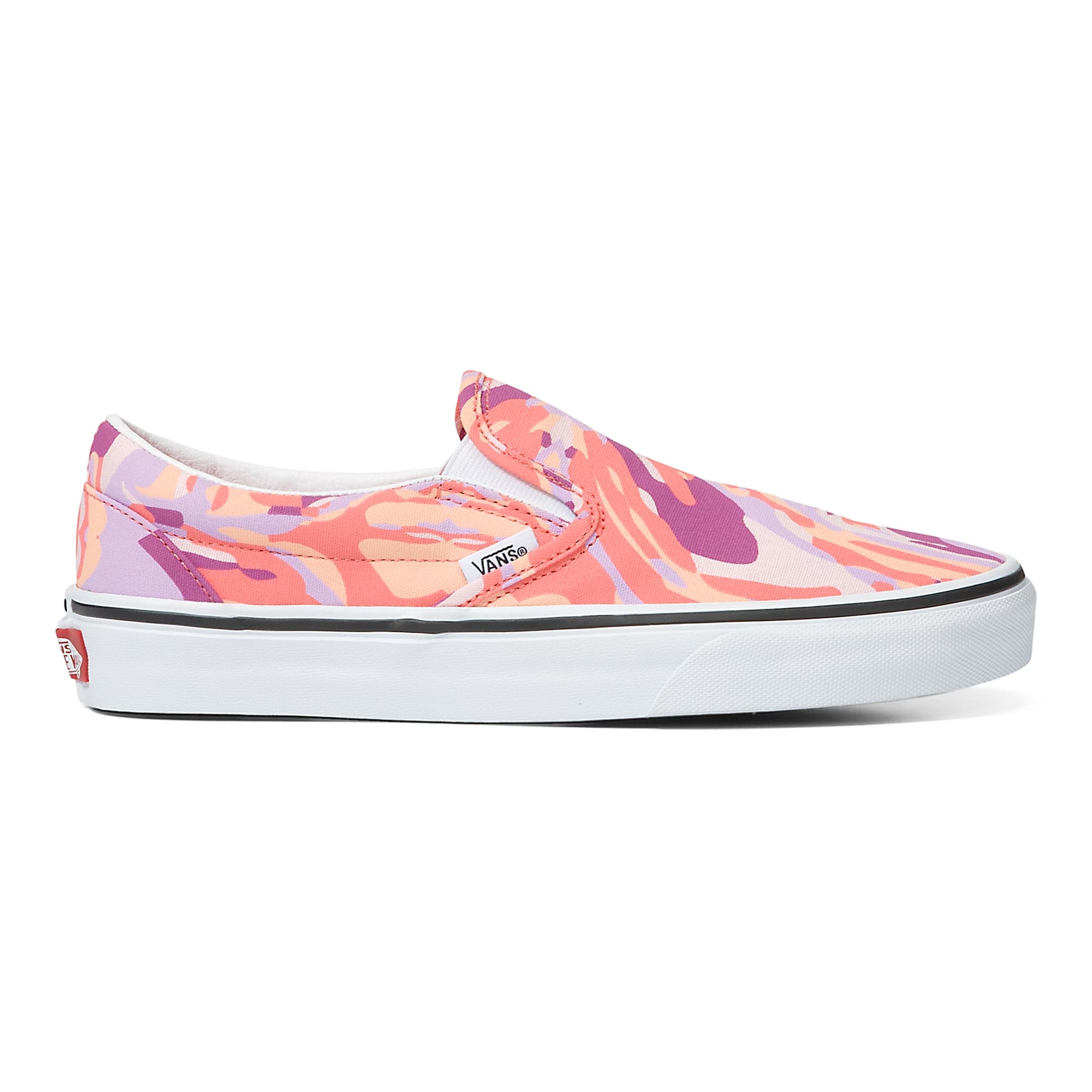 Vans Classic Slip-On Shoes Pink Surf Station Store