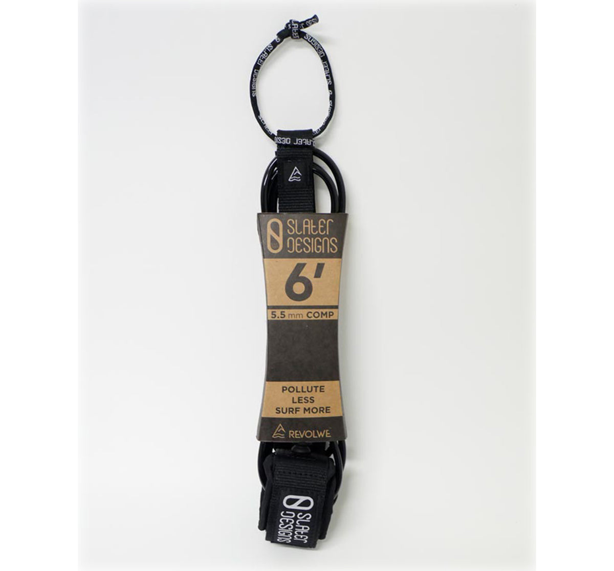 Firewire Slater Designs Comp Surfboard Leash - 6'/Black