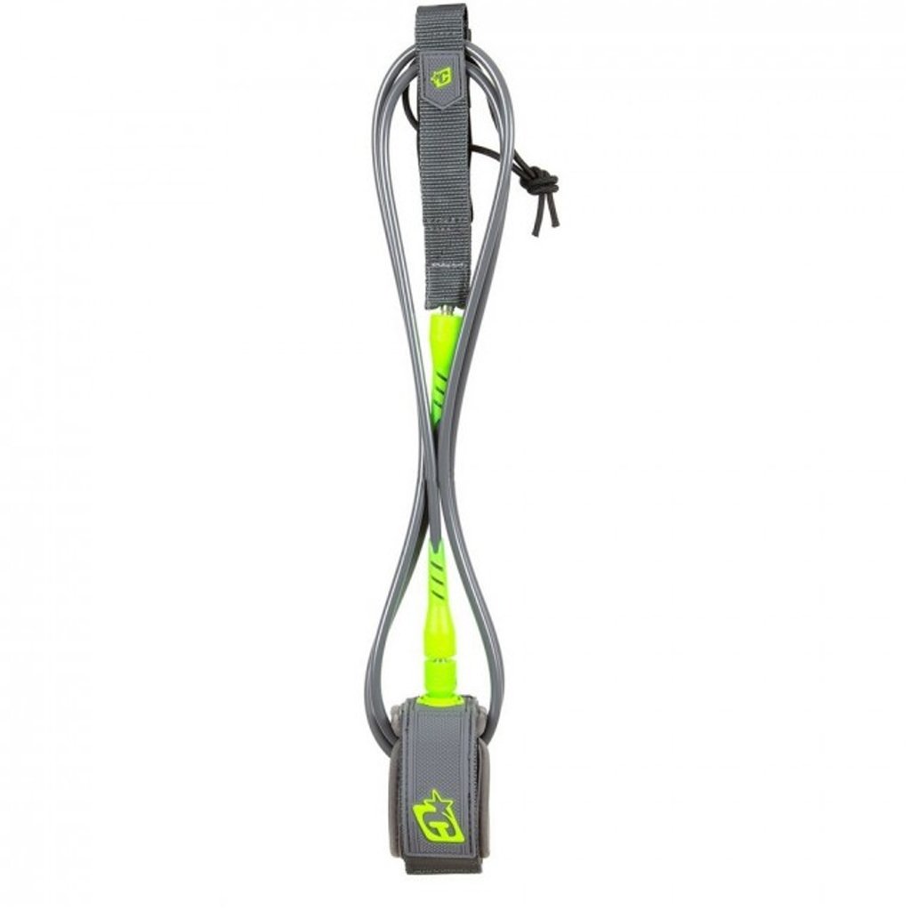 Creatures of Leisure Pro Surfboard Leash - 6'/Lime