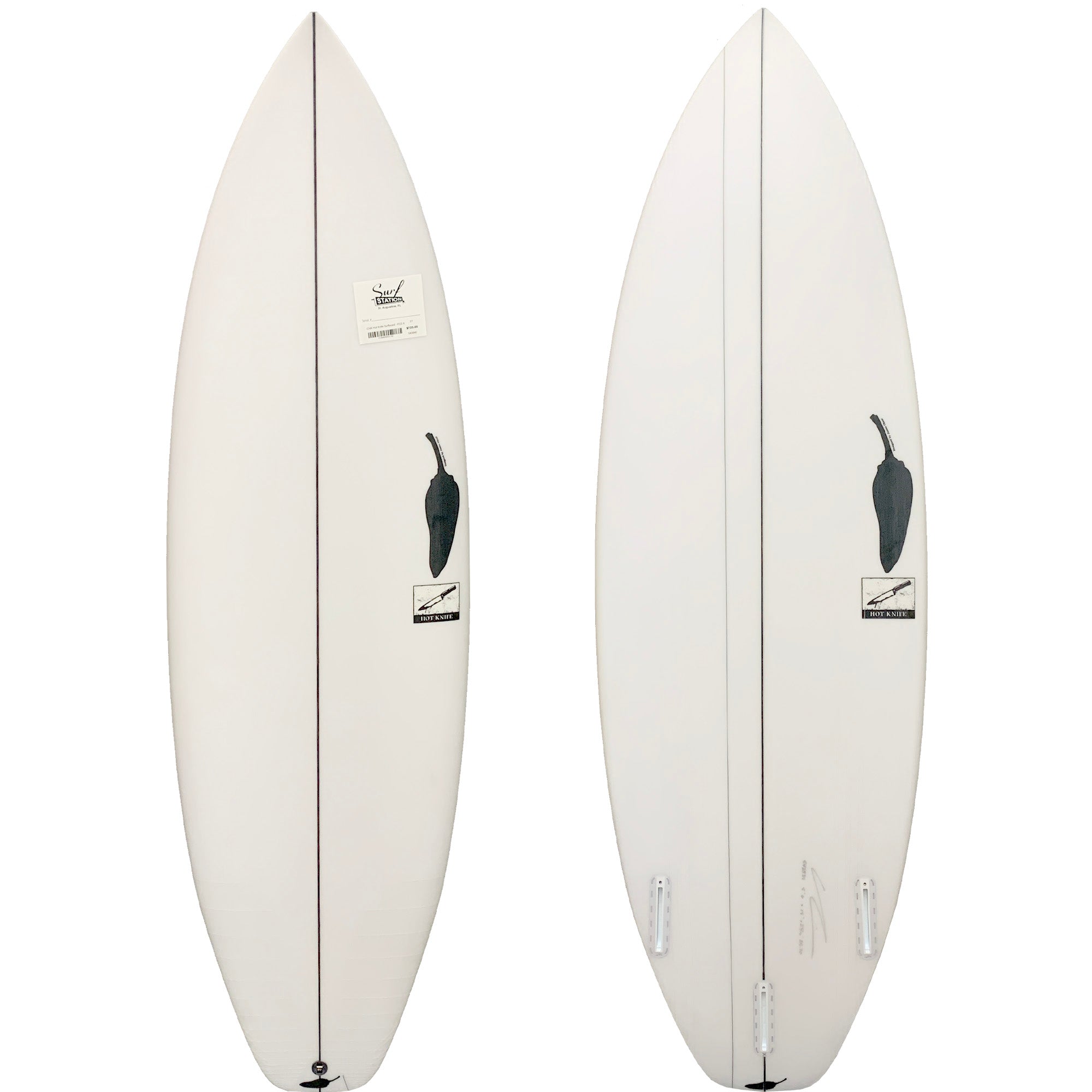 Chilli Hot Knife Surfboard - Futures