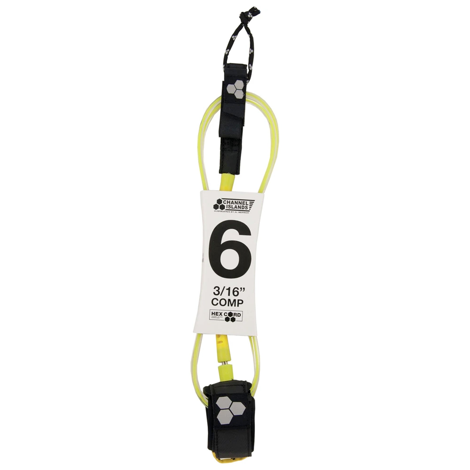Channel Islands Hex Cord 6' Comp Surfboard Leash Surf Station Store