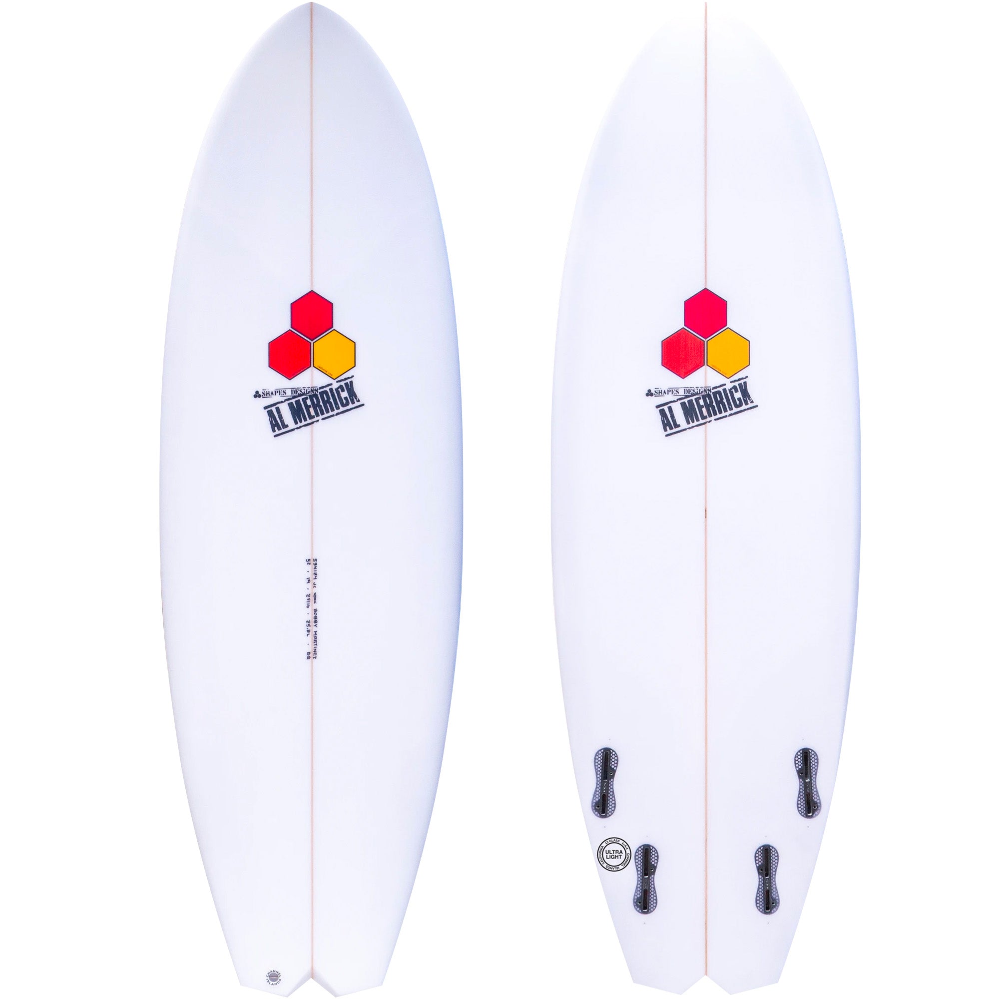 Channel Islands Bobby Quad Surfboard - FCS II
