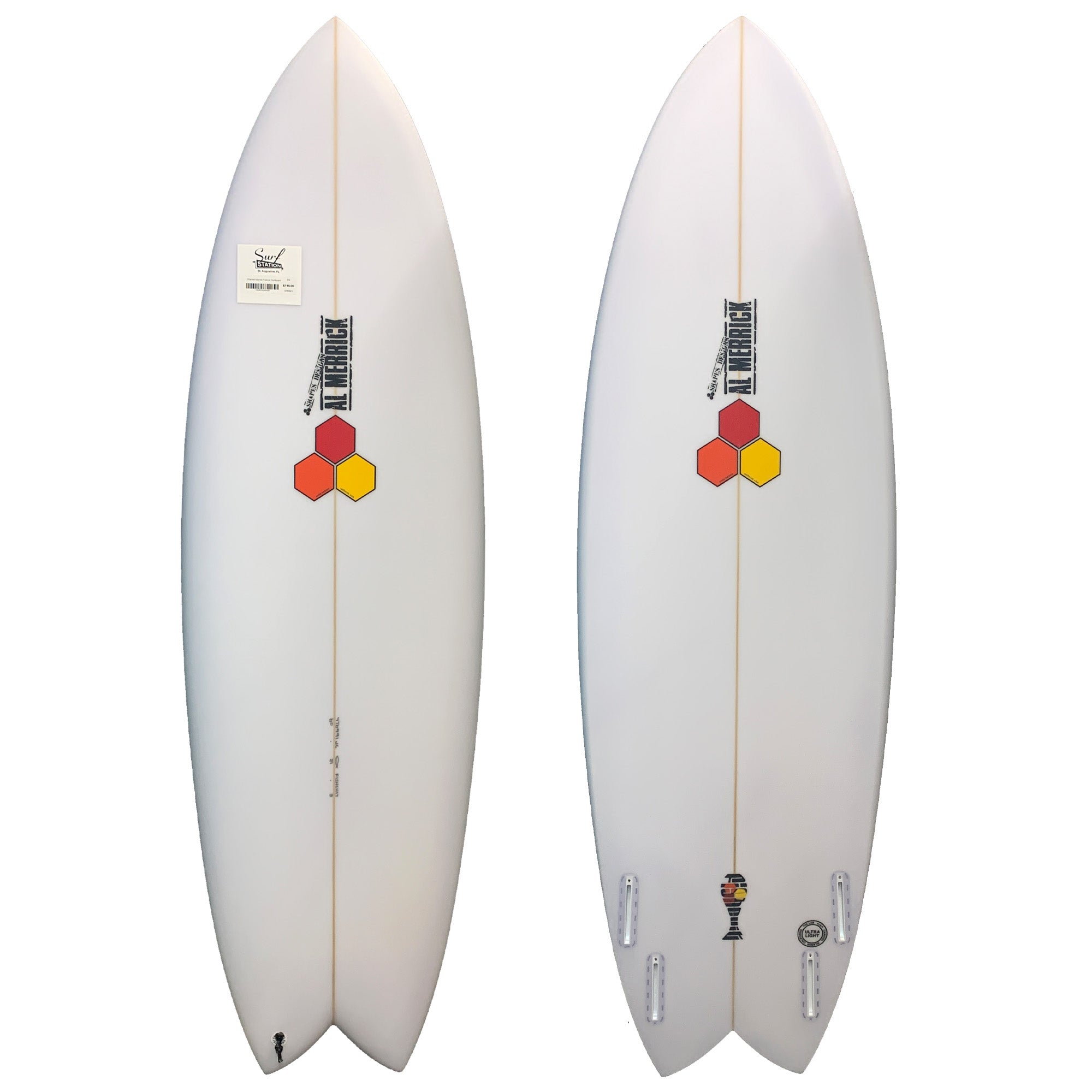 Channel Islands Fishcuit Surfboard - Futures