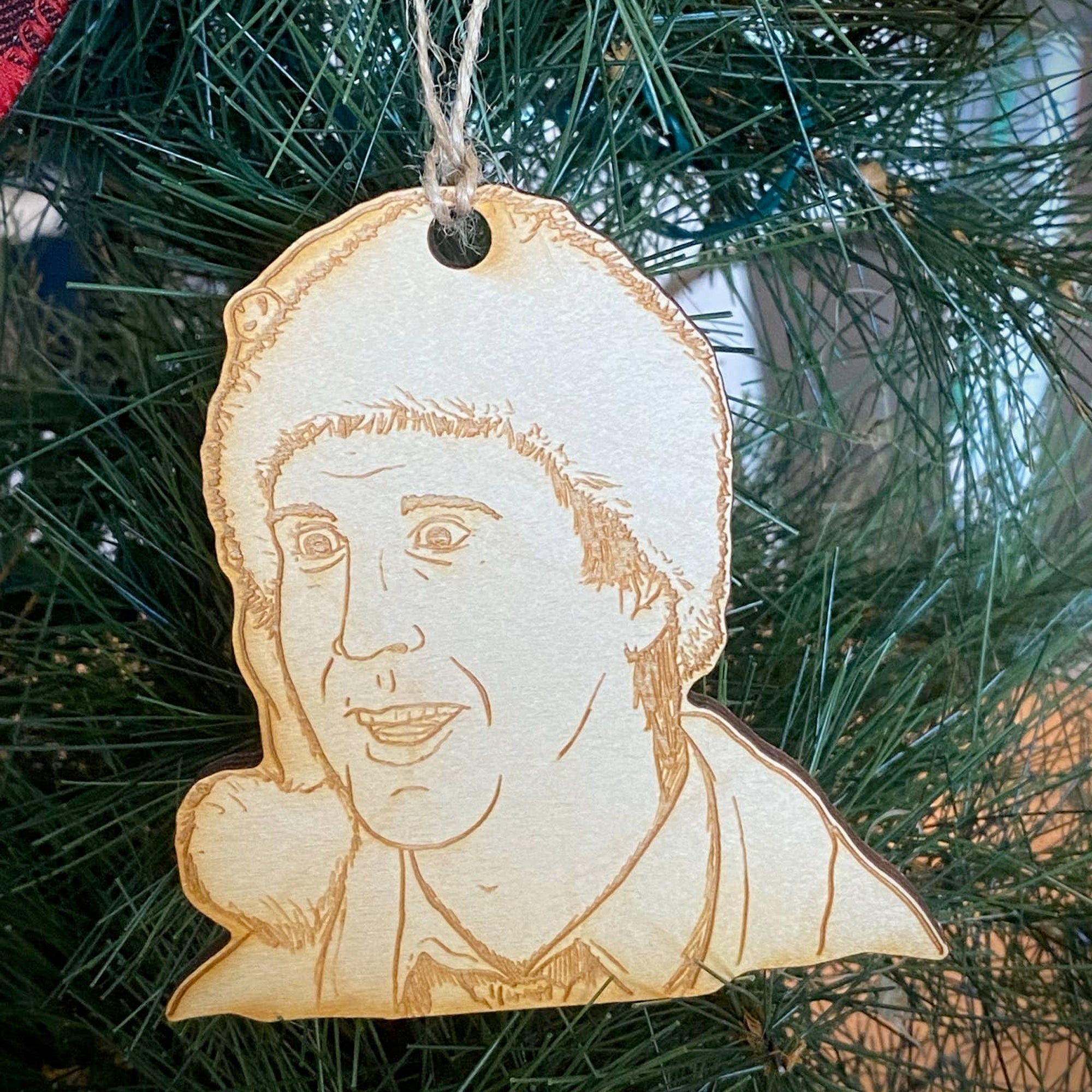 Tree Yoself Clark Griswold Wooden Christmas Ornament