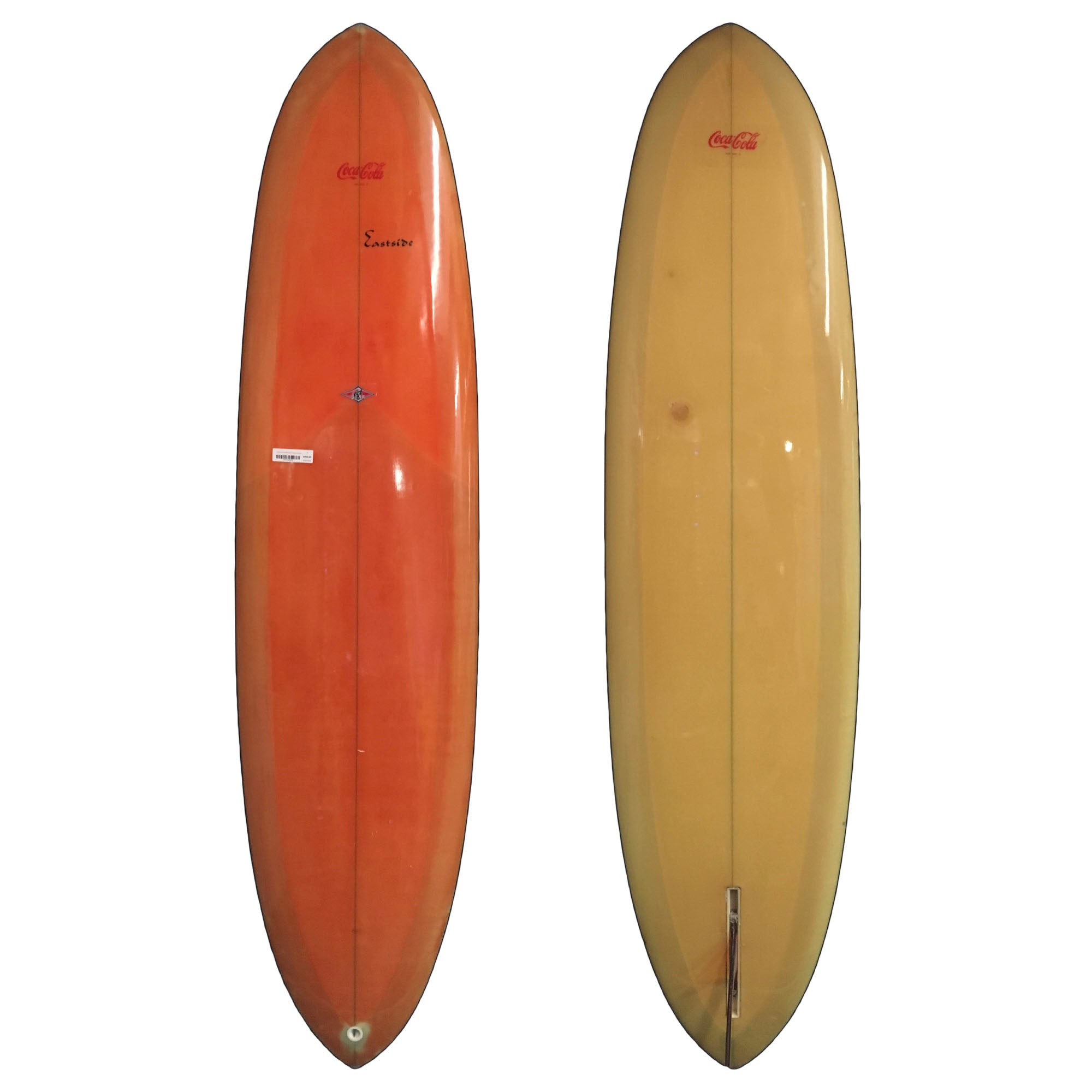 East Side 1970's Mid-Length Collector Surfboard