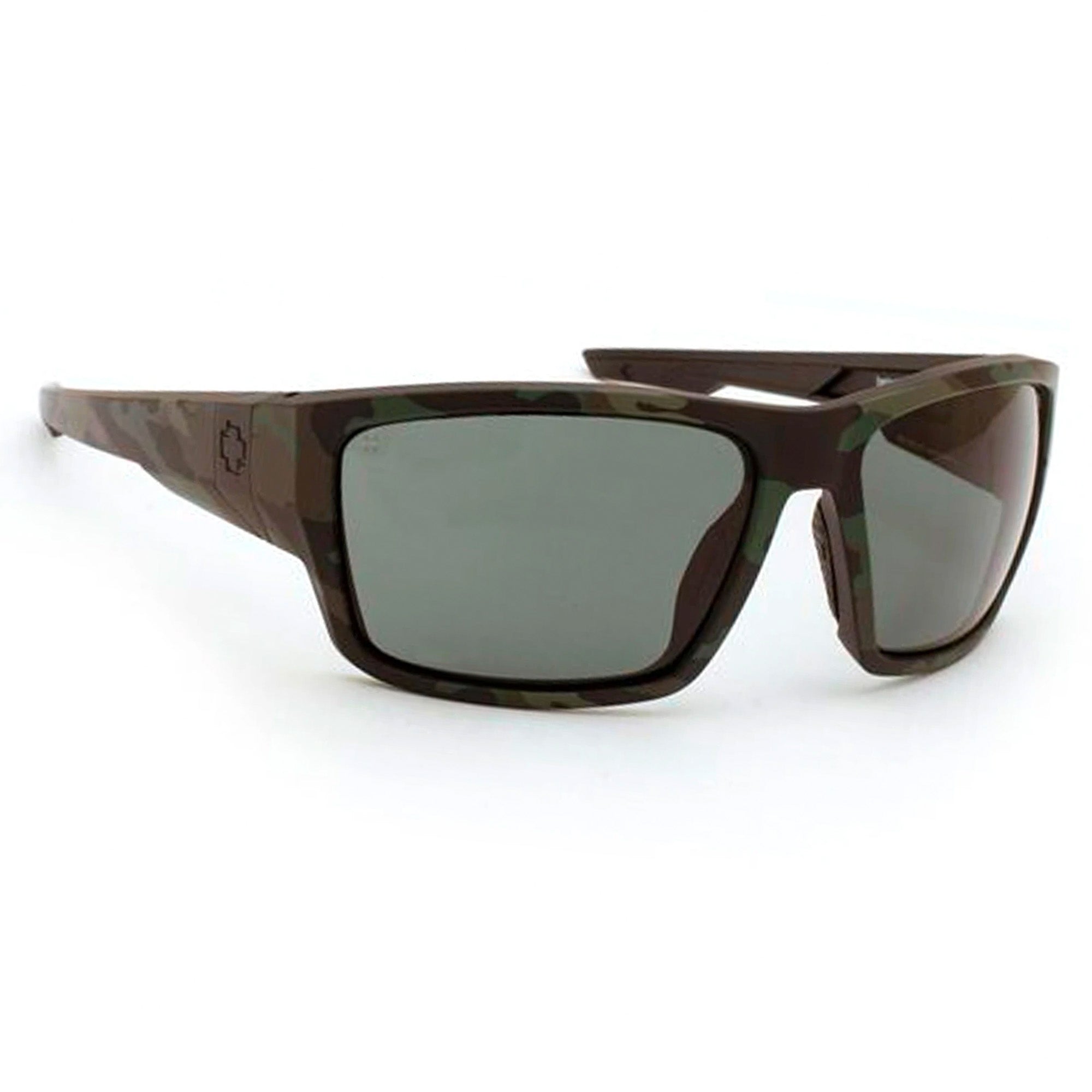 Spy Dirty Mo Tech Sunglasses - Matte Camo Happy Gray Green Polarized