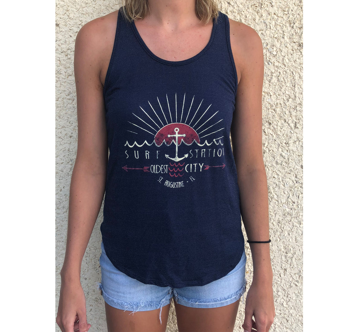 Surf Station Anchor Women's Tank Top
