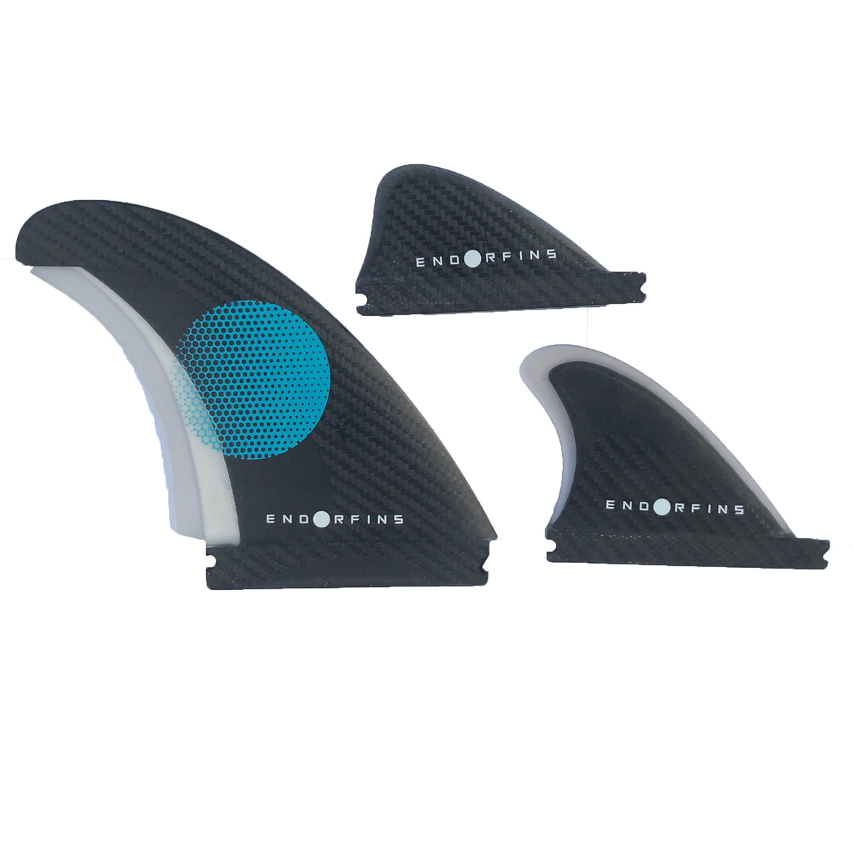 Endorfins Slater KS Twin Futures Twin+2 Surfboard Fins - Blue