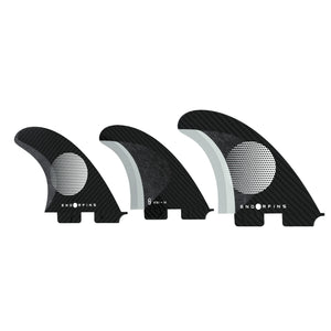 Endorfins Slater KS1 FCS II Tri Surfboard Fins - Medium/Black