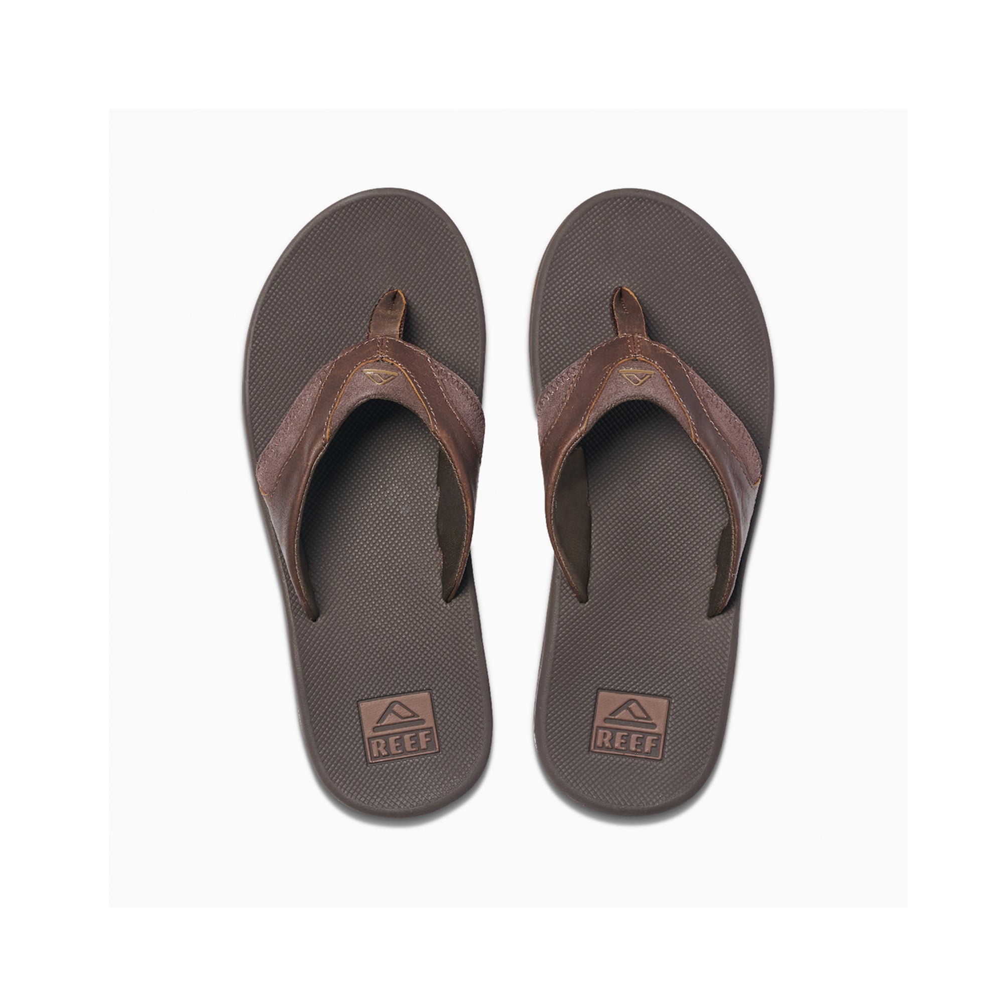 Reef Leather Fanning Men's Sandals