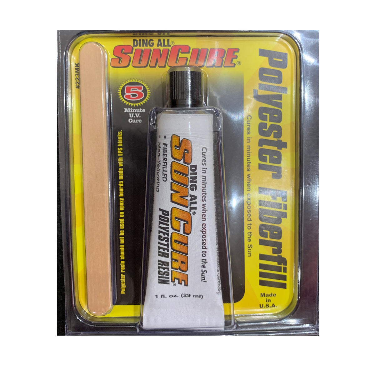 Ding All Sun Cure Polyester Fiberfill Kit 1.0 oz