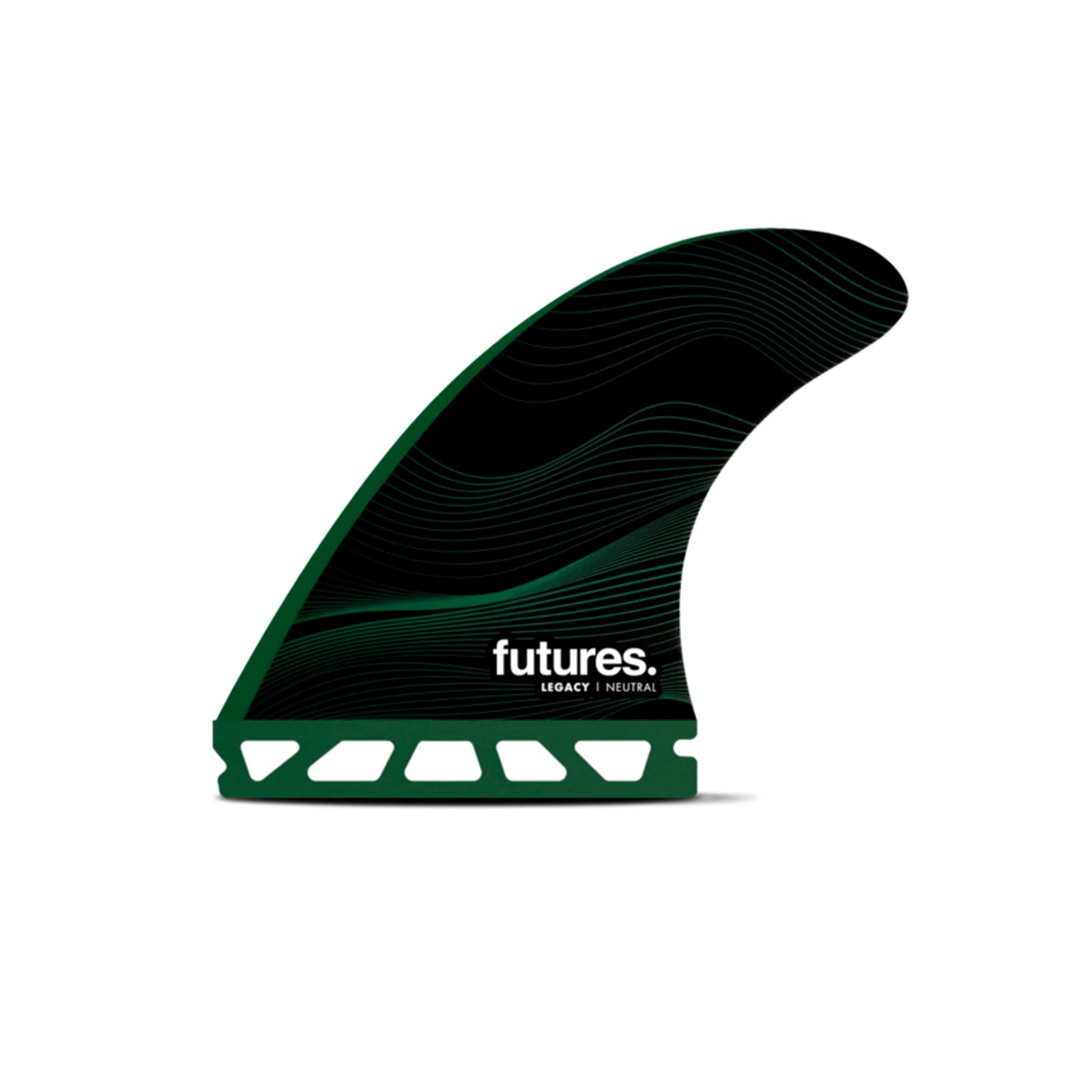 Futures F8 Honeycomb Tri Fin Set - Large/Green