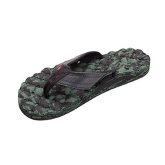 Rainbow Holoholo Gerry Lopez Signature Men's Sandals - Black/Green