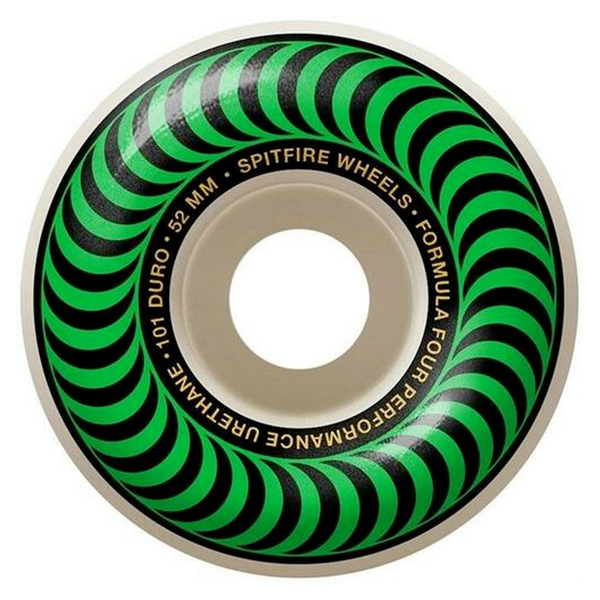 Spitfire F4 Classic Swirl 52mm 101a Skateboard Wheels