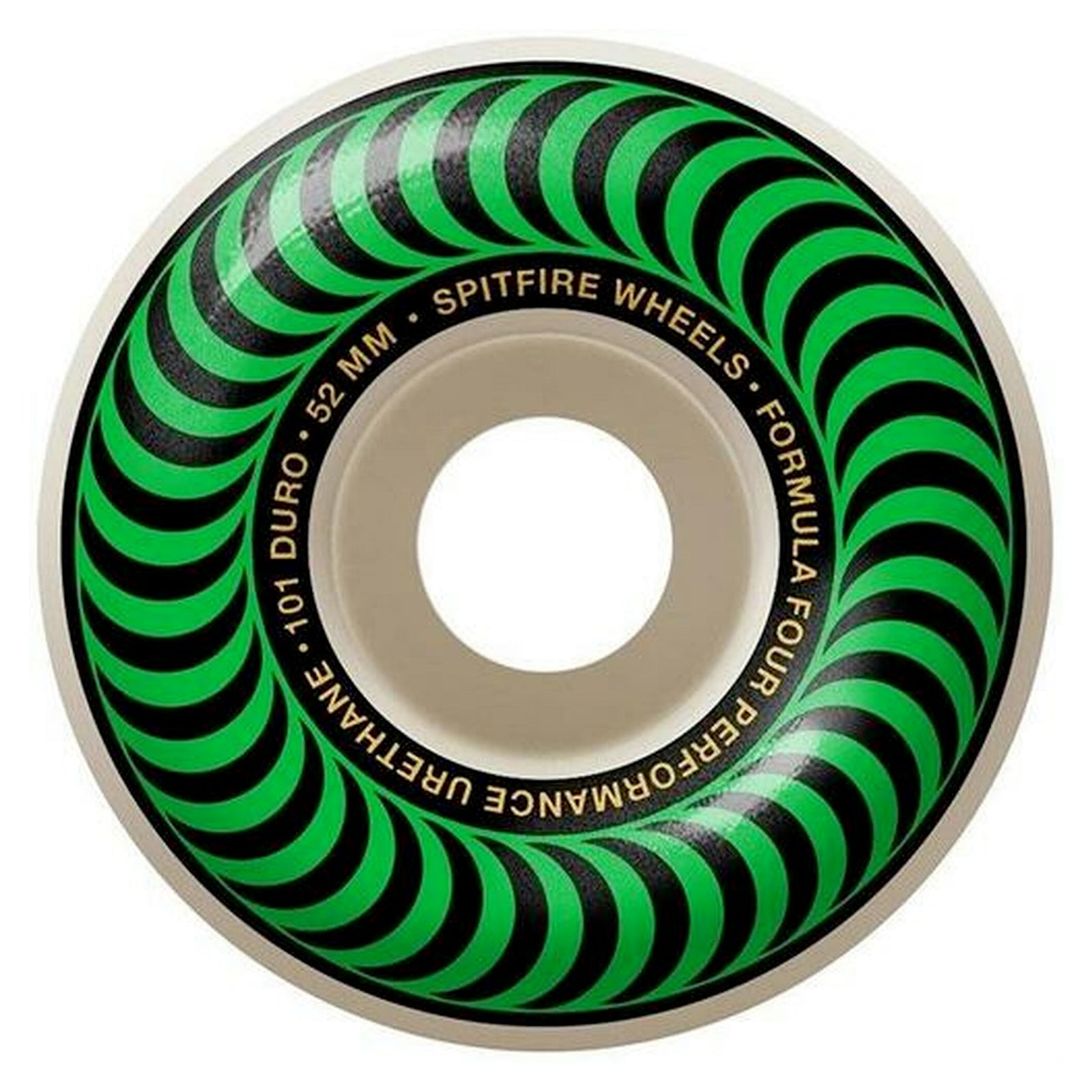 Spitfire F4 Classic Swirl 52mm 101a Skateboard Wheels
