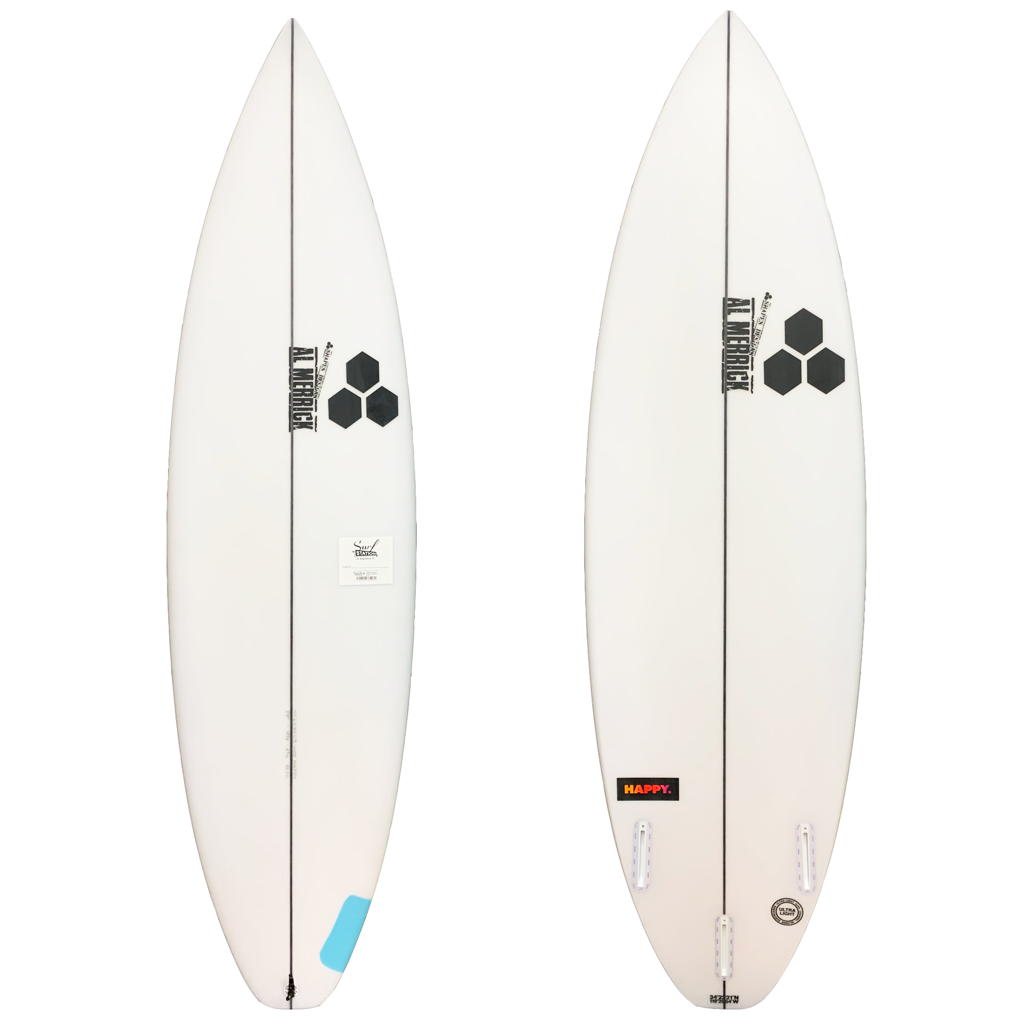 Channel Islands Happy Plus Surfboard - Futures