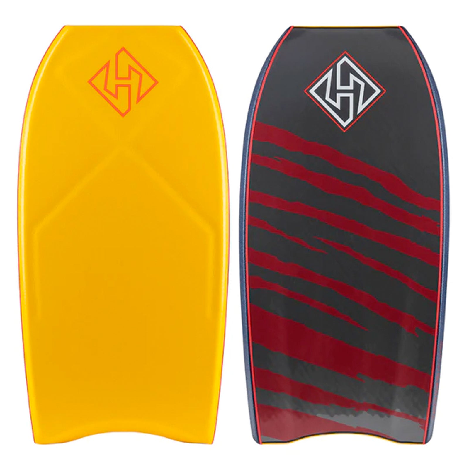 Hubboards Houston Sci-FIVE 41" Bodyboard - Yellow