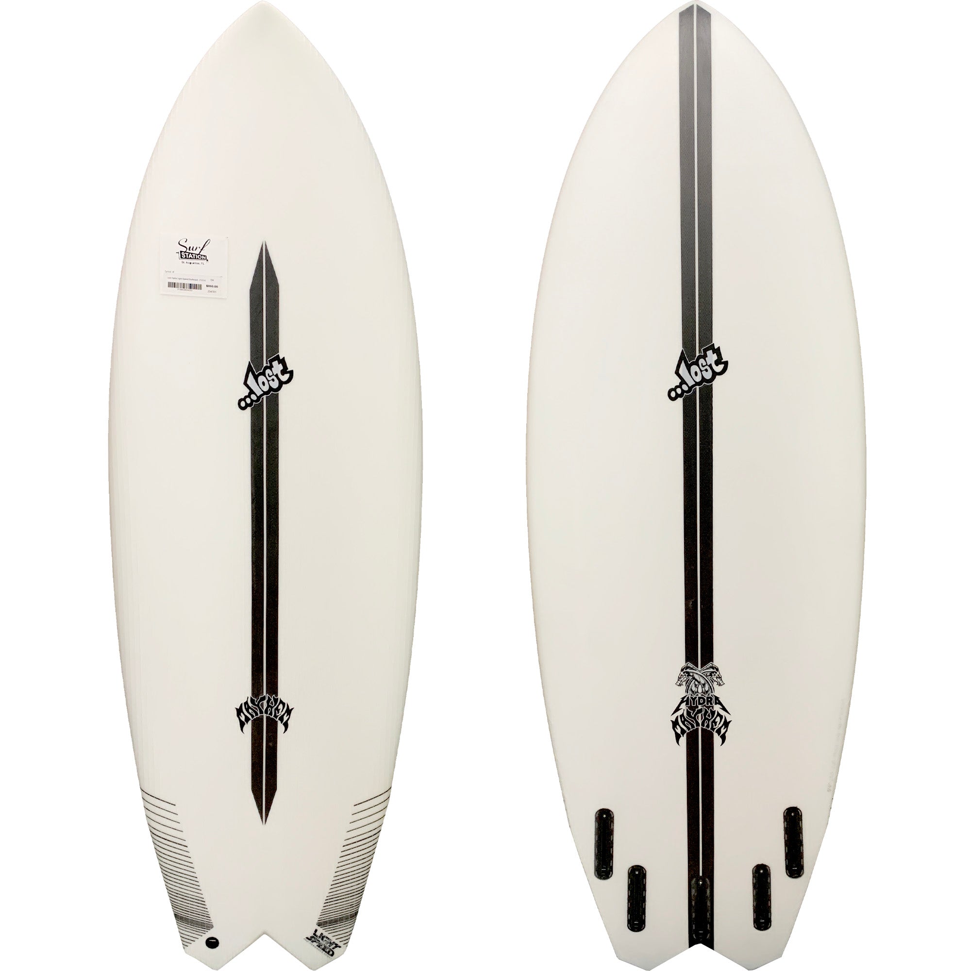 Lost Hydra Light Speed Surfboard - Futures