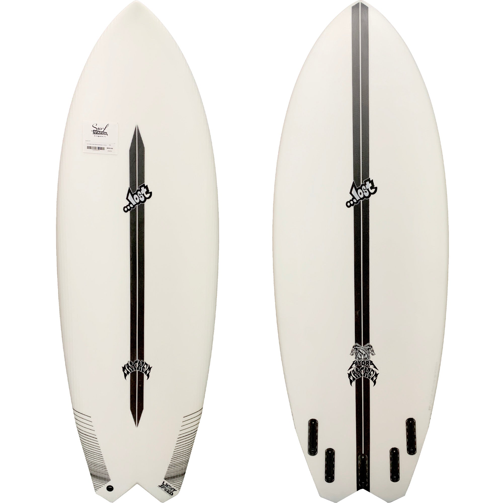 Henfald samle Wrap Lost Hydra Light Speed Surfboard - Futures - Surf Station Store