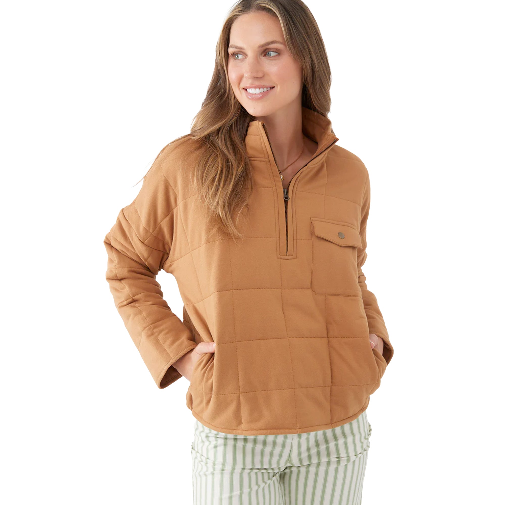 O'Neill Marble Quilted Women's Pullover Jacket