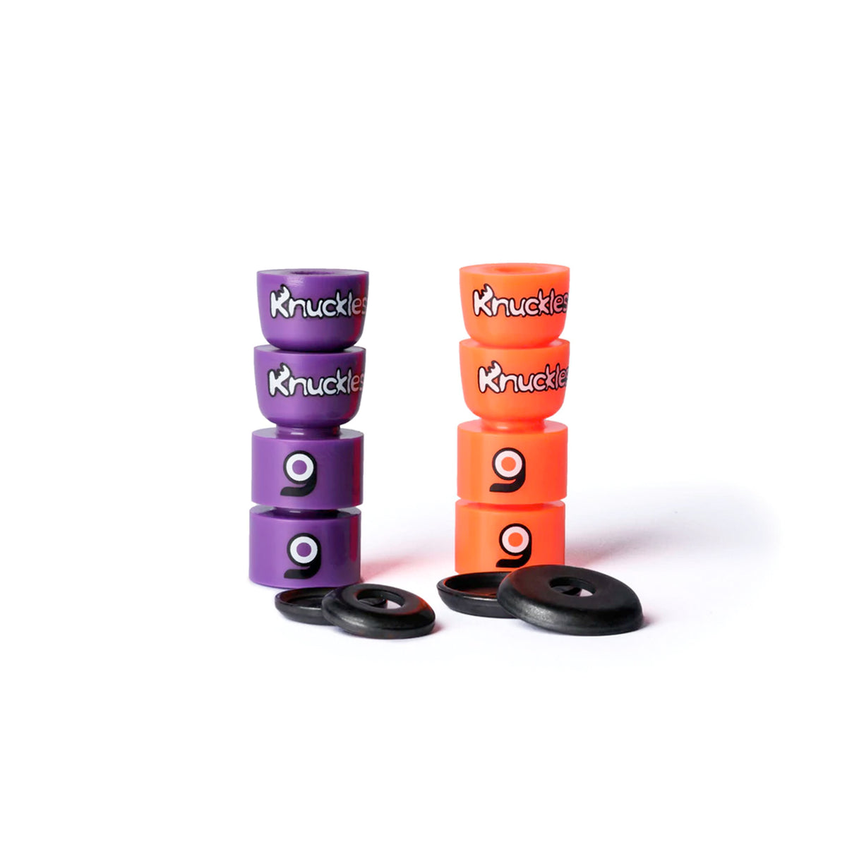 Loaded Orangatang Knuckle Gumdrop & Barrel Bushings - Soft/Orange