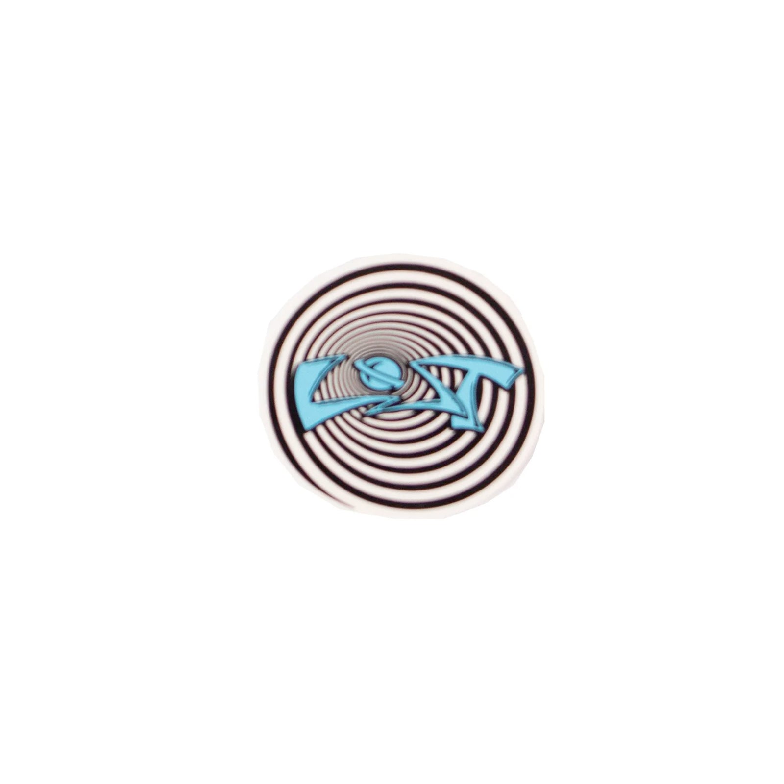 Lost Retro Logo Stickers - Blue