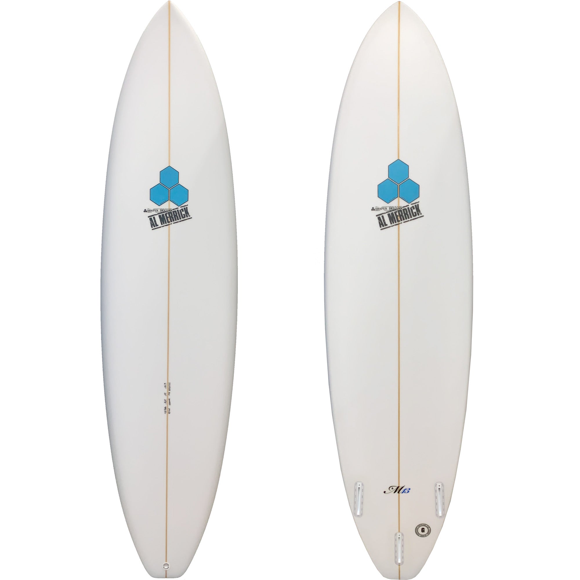 Channel Islands M13 Mini-Gun Surfboard - Futures Fins - Surf 