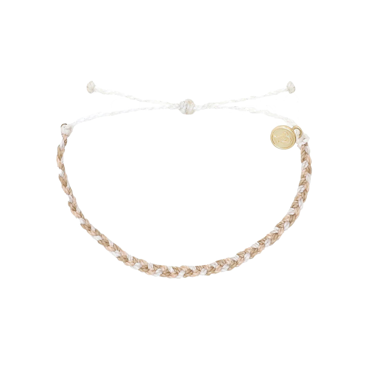 Pura Vida Mini Braided Multi Bracelet - Leche