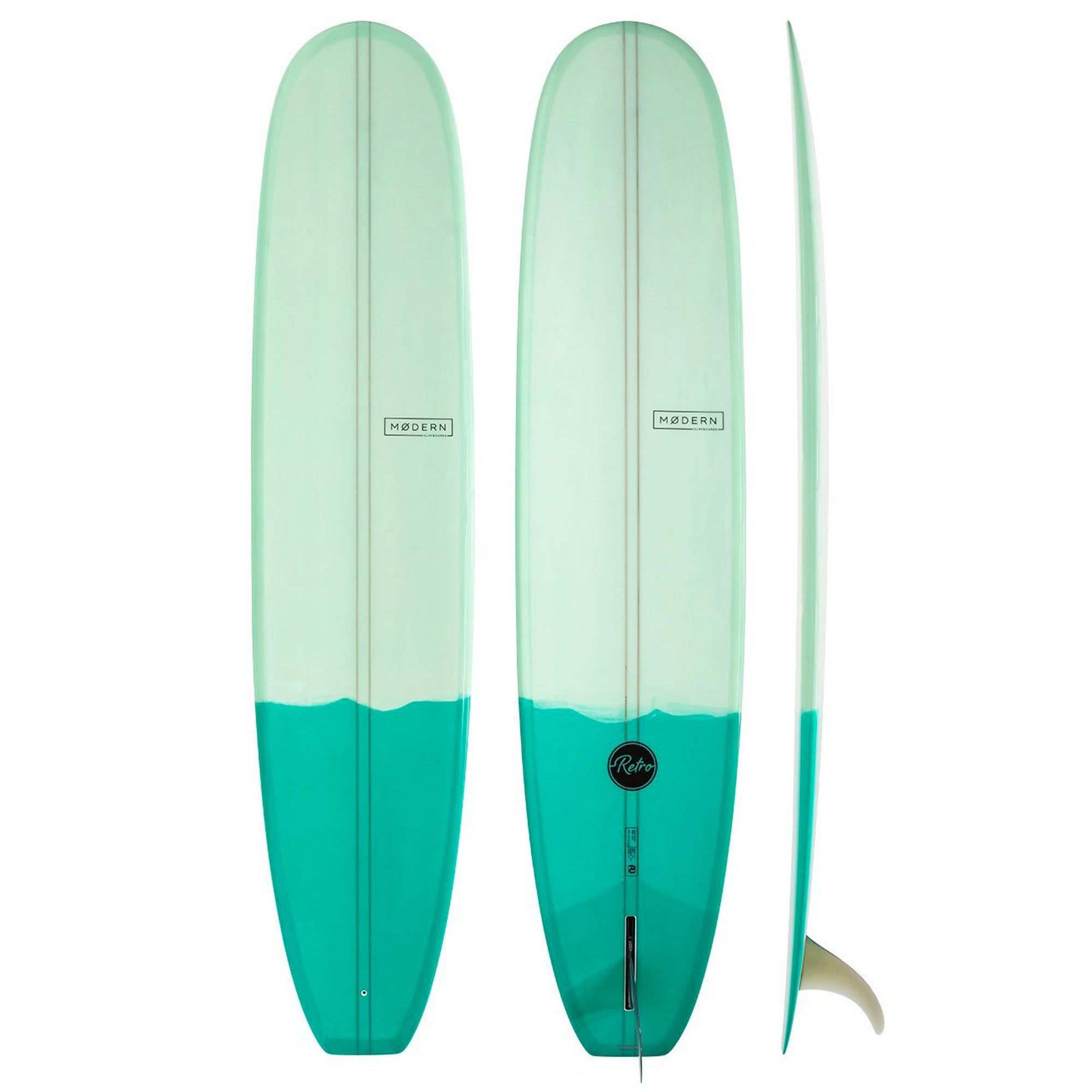 Modern Retro Longboard Surfboard
