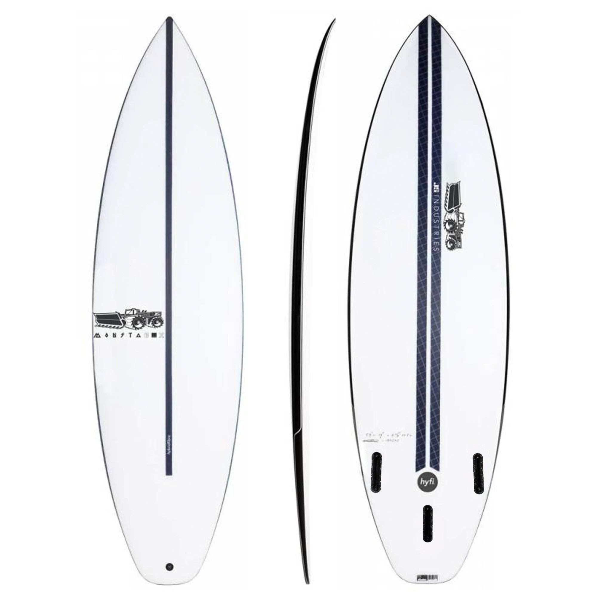 JS Monsta Box 2020 Squash Tail HYFI Surfboard - Futures - Surf