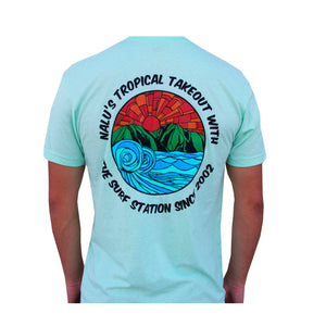 Surf Station x Bobby Morgan Nalus Hawaii Men's S/S T-Shirt