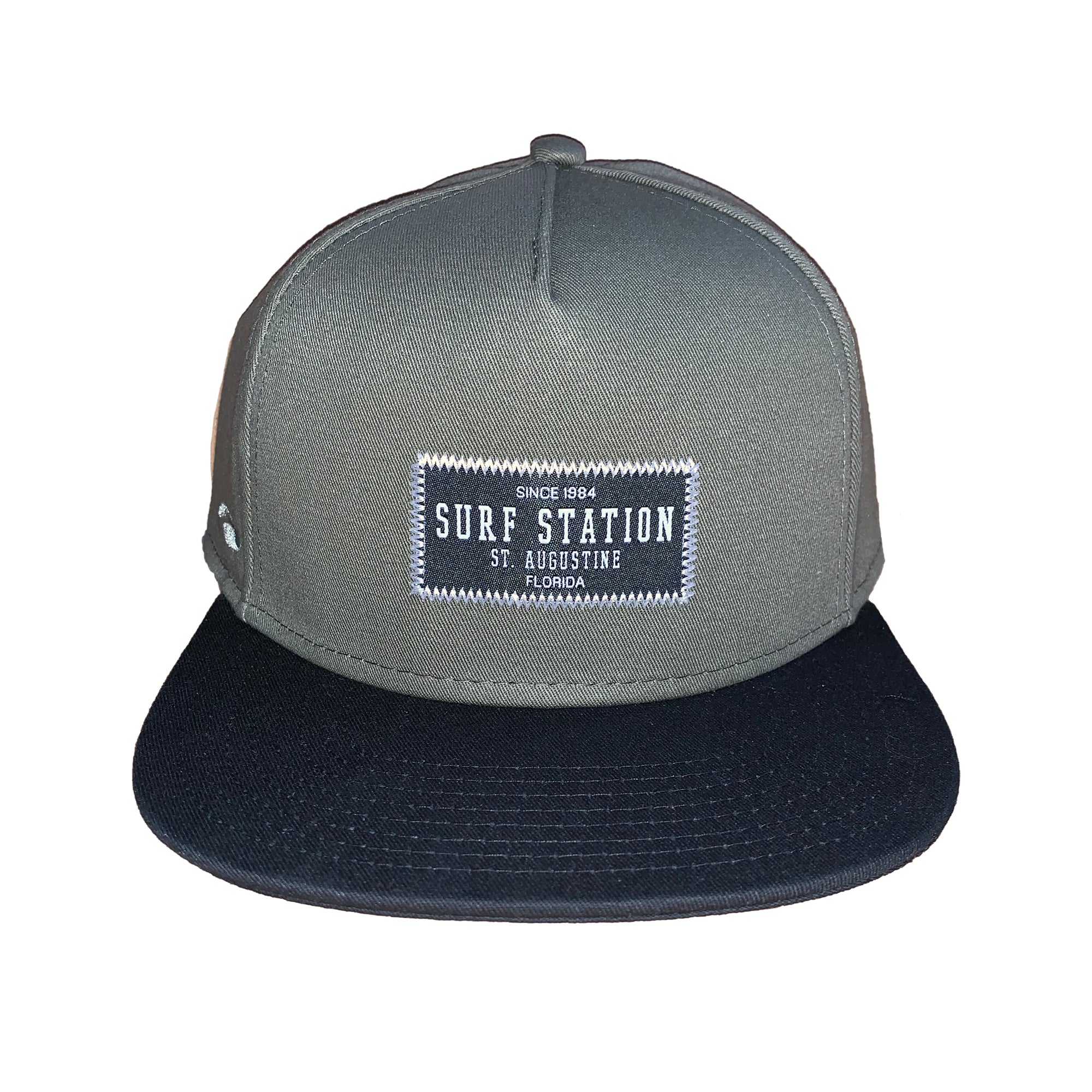 Surf Station Stitch Patch Men's Snapback Hat