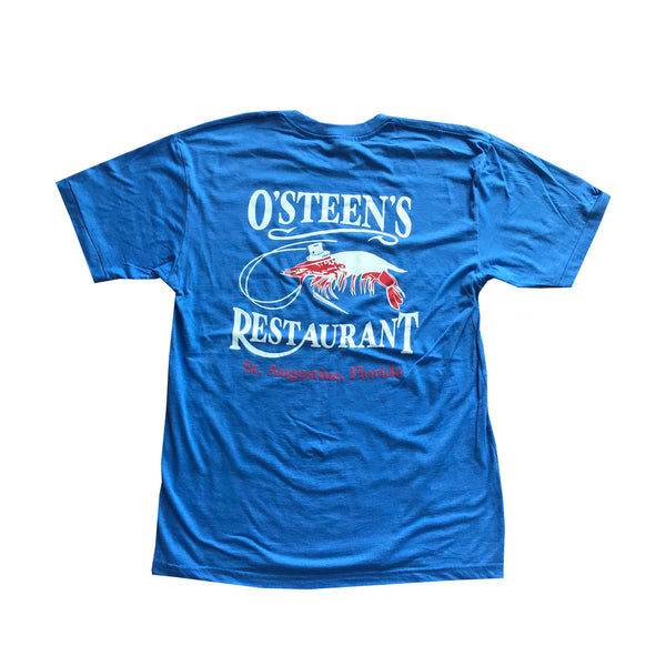 O'Steen's Restaurant Men's S/S T-Shirt - Blue - Surf Station Store
