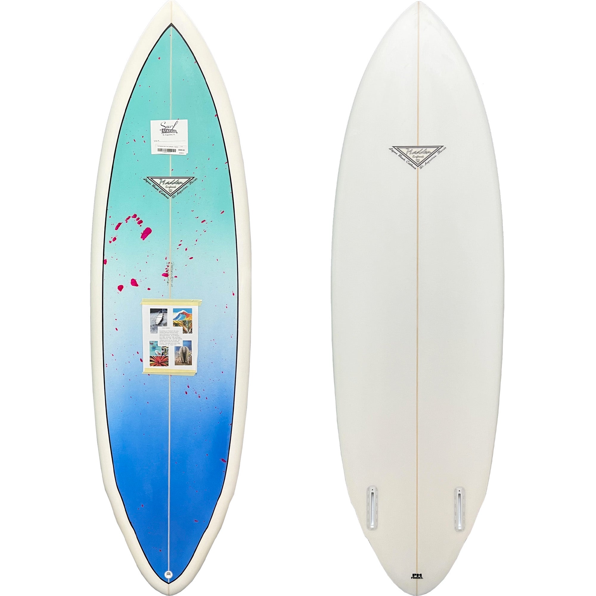 Pat Madden Mod Fish Surfboard - Futures