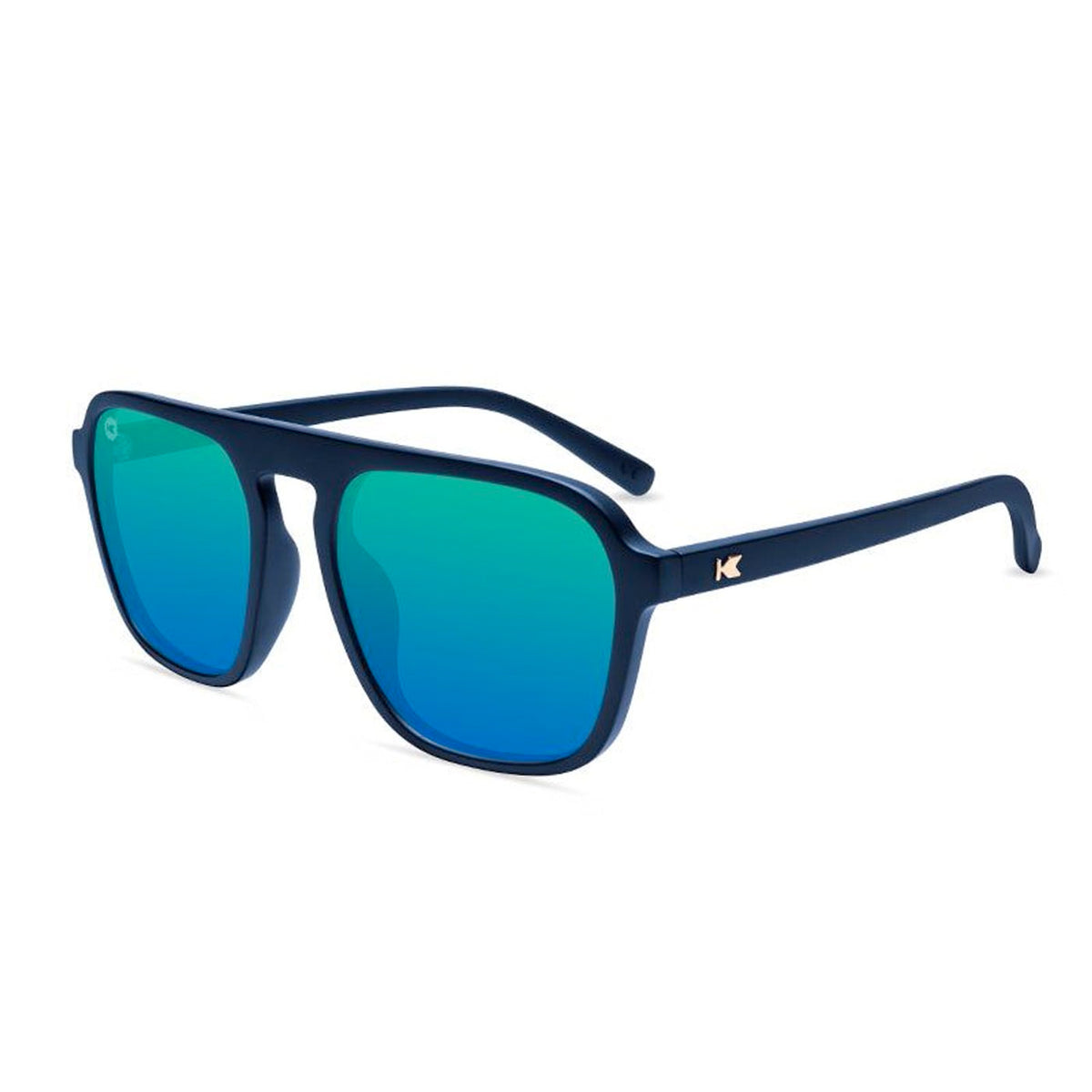 Knockaround Pacific Palisades Men's Sunglasses - Rubberized Navy Rider Polarized
