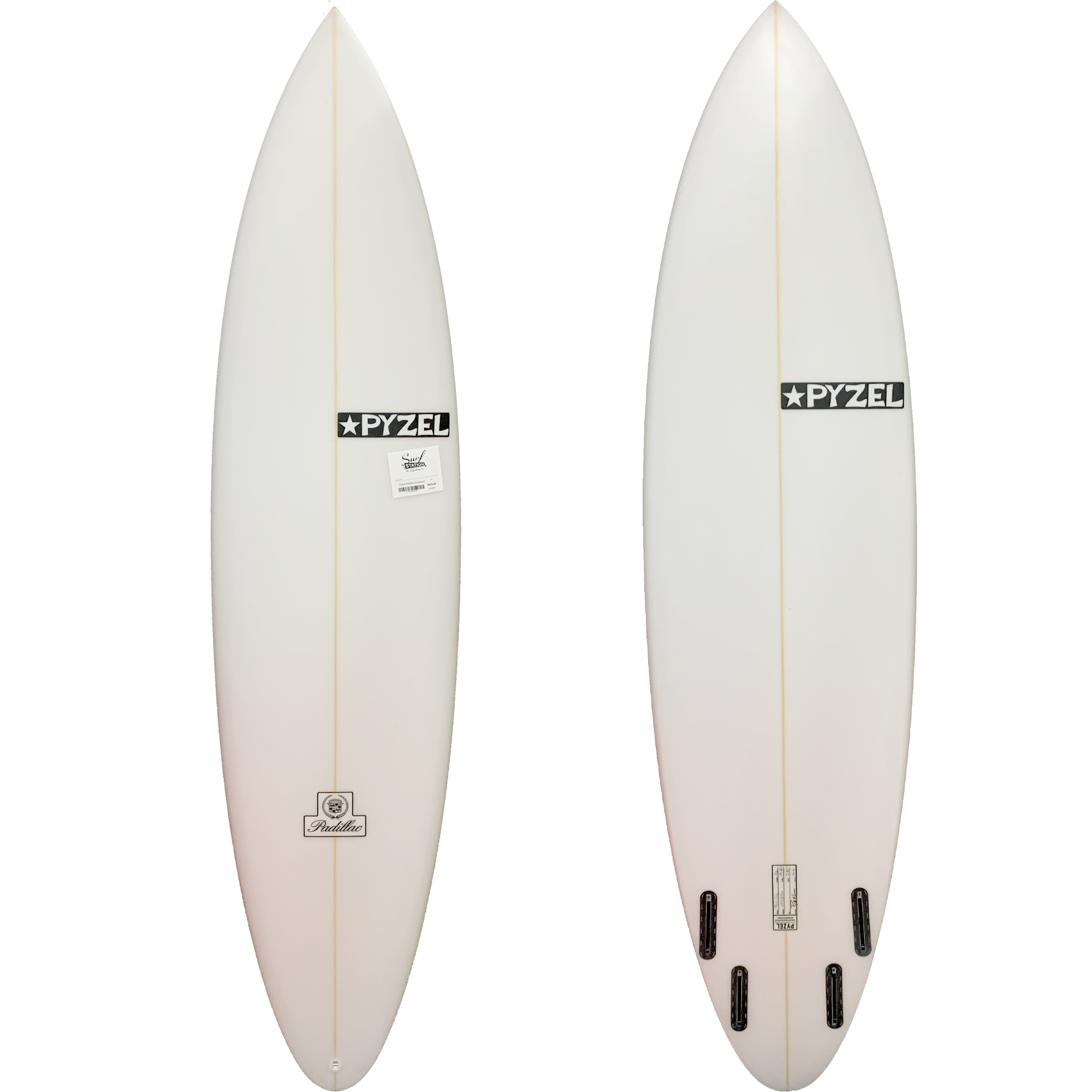 Pyzel Padillac Surfboard - Futures