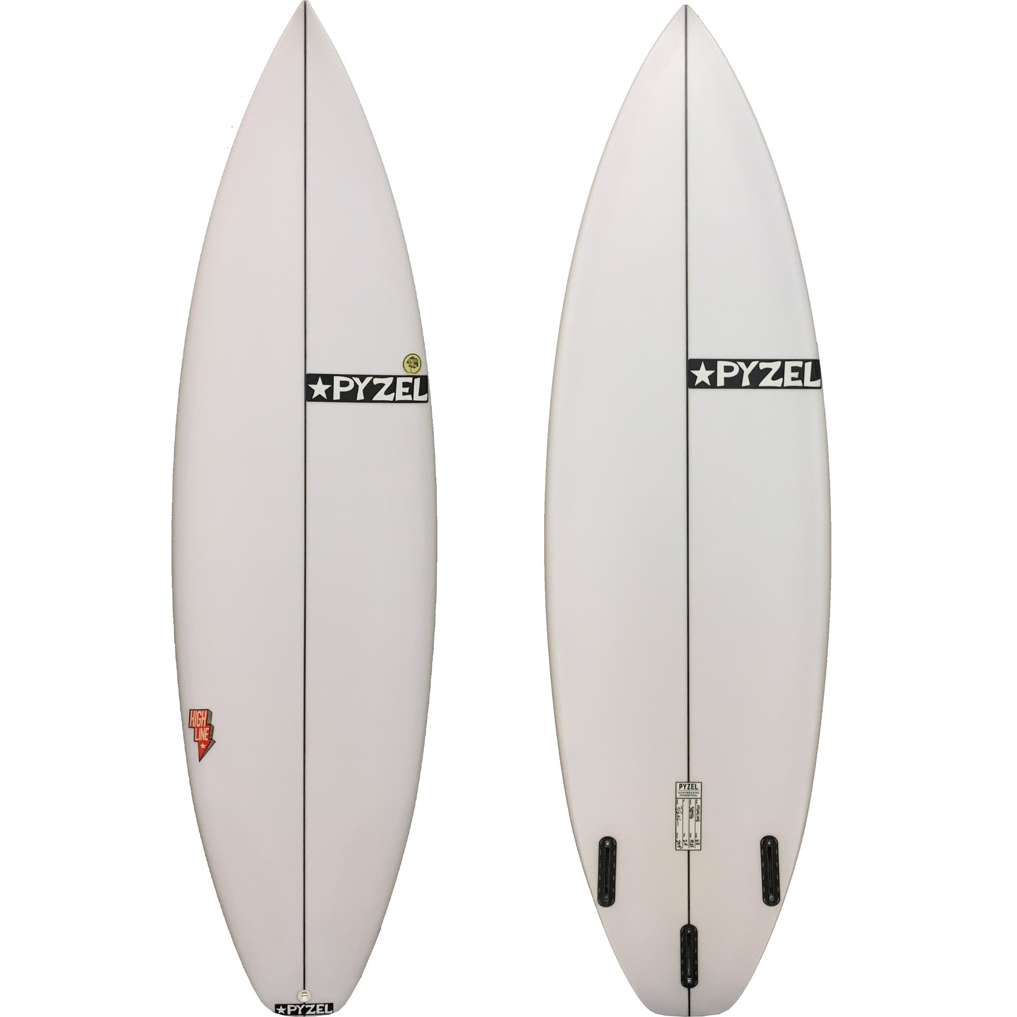 Pyzel Highline Surfboard - Futures