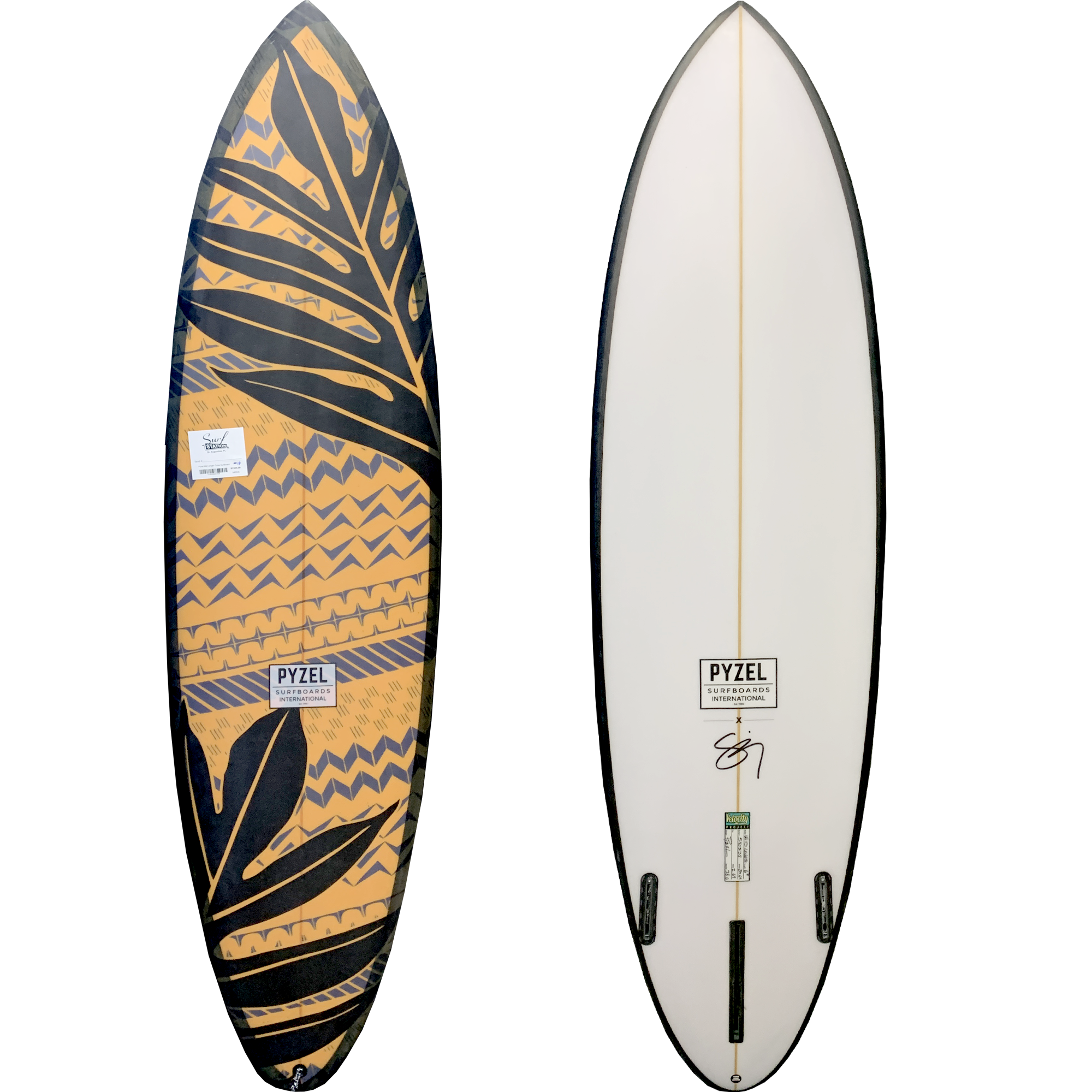 Pyzel Mid Length Crisis Surfboard
