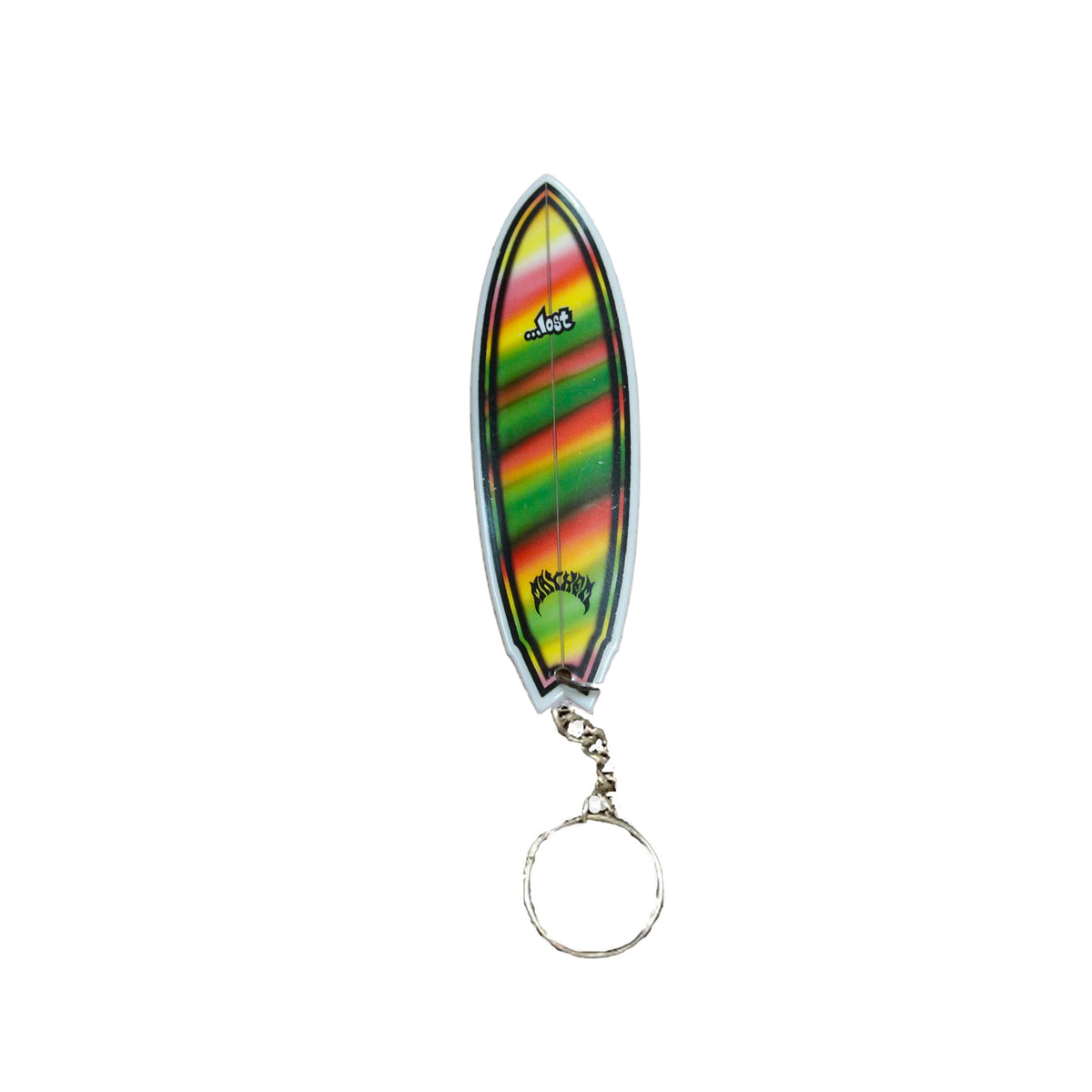 Lost Surfboard Keychain