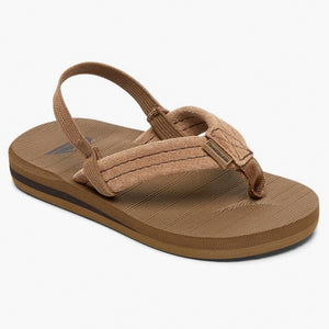Quiksilver Carver Suede Leather Toddler Sandals