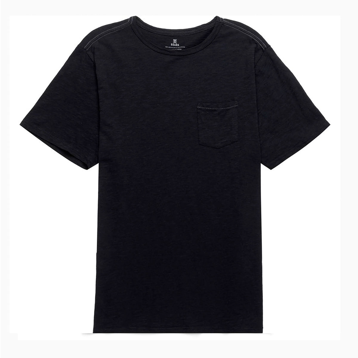 Roark Well Worn Midweight Organic Men's S/S T-Shirt - Black