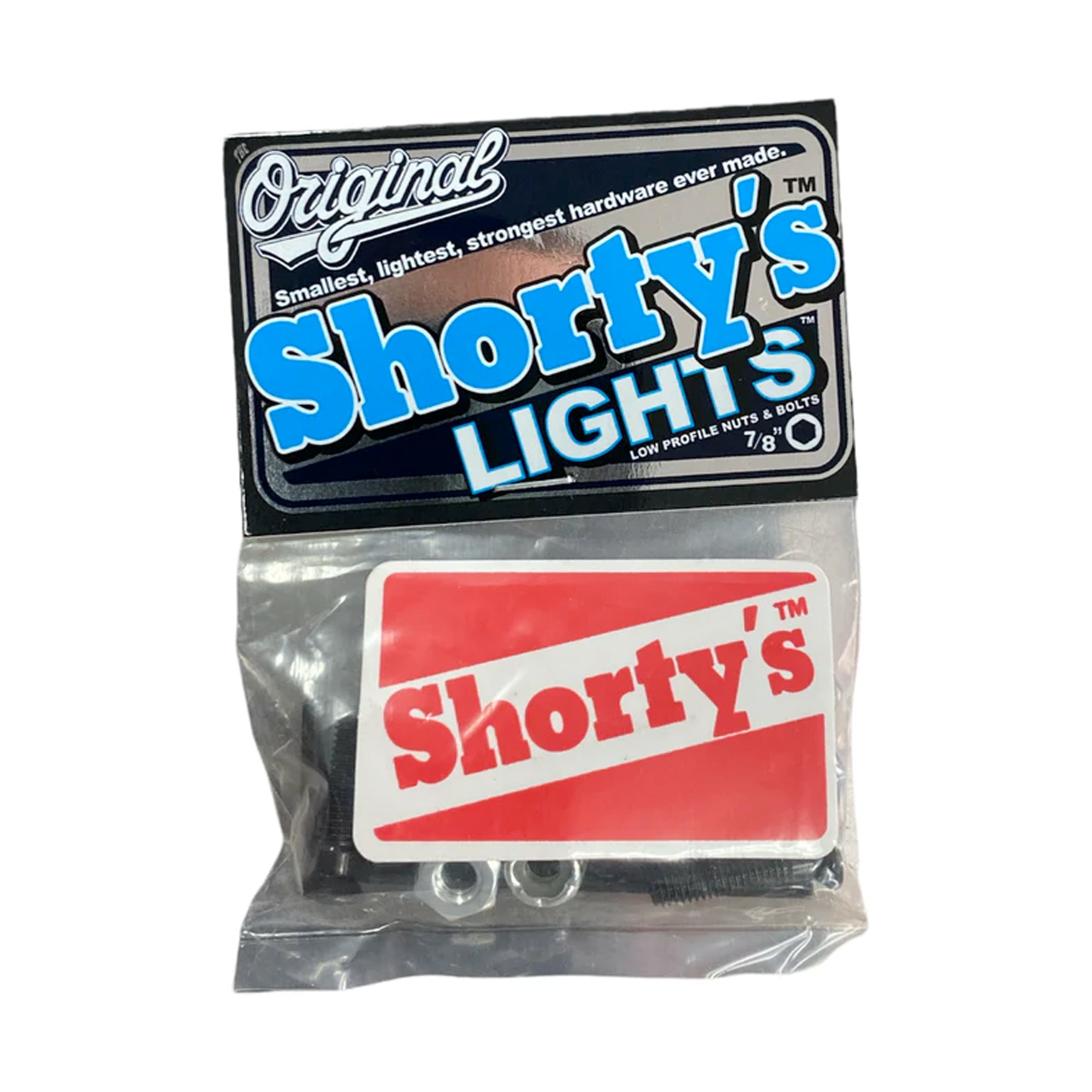 Shorty's Lights 7/8" Skateboard Hardware - Allen