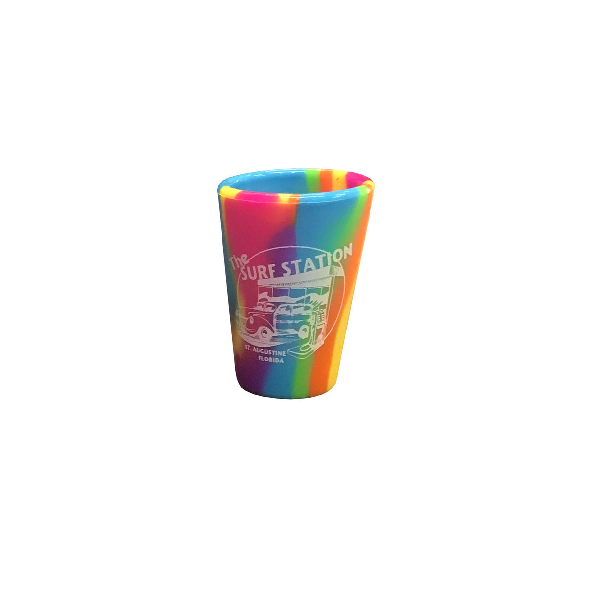 Surf Station Silipint Woody 1.5oz Shot Glass - Hippy Hops