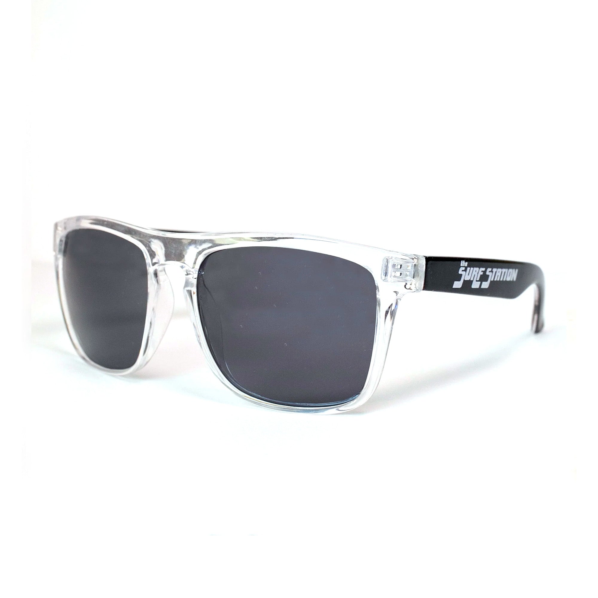 Surf Station West Coast Men's Sunglasses - Clear/Black