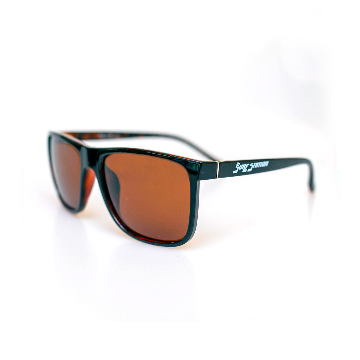 Surf Station West Coast Men's Sunglasses - Tortoise/Black Polarized