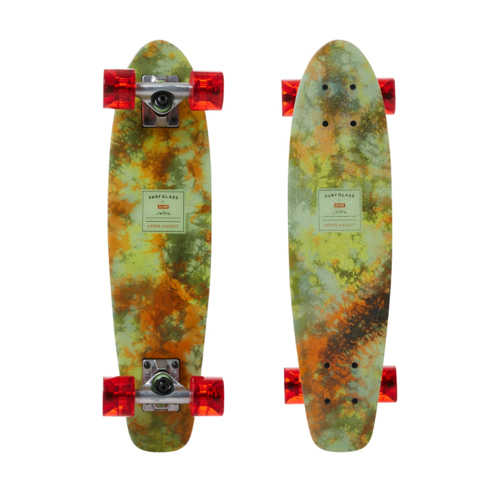Skate Cruiser Globe Surf Glass 27" Blaze - Breizh Rider Skate Cruiser Globe Surf Glass 27" Blaze - Breizh Rider