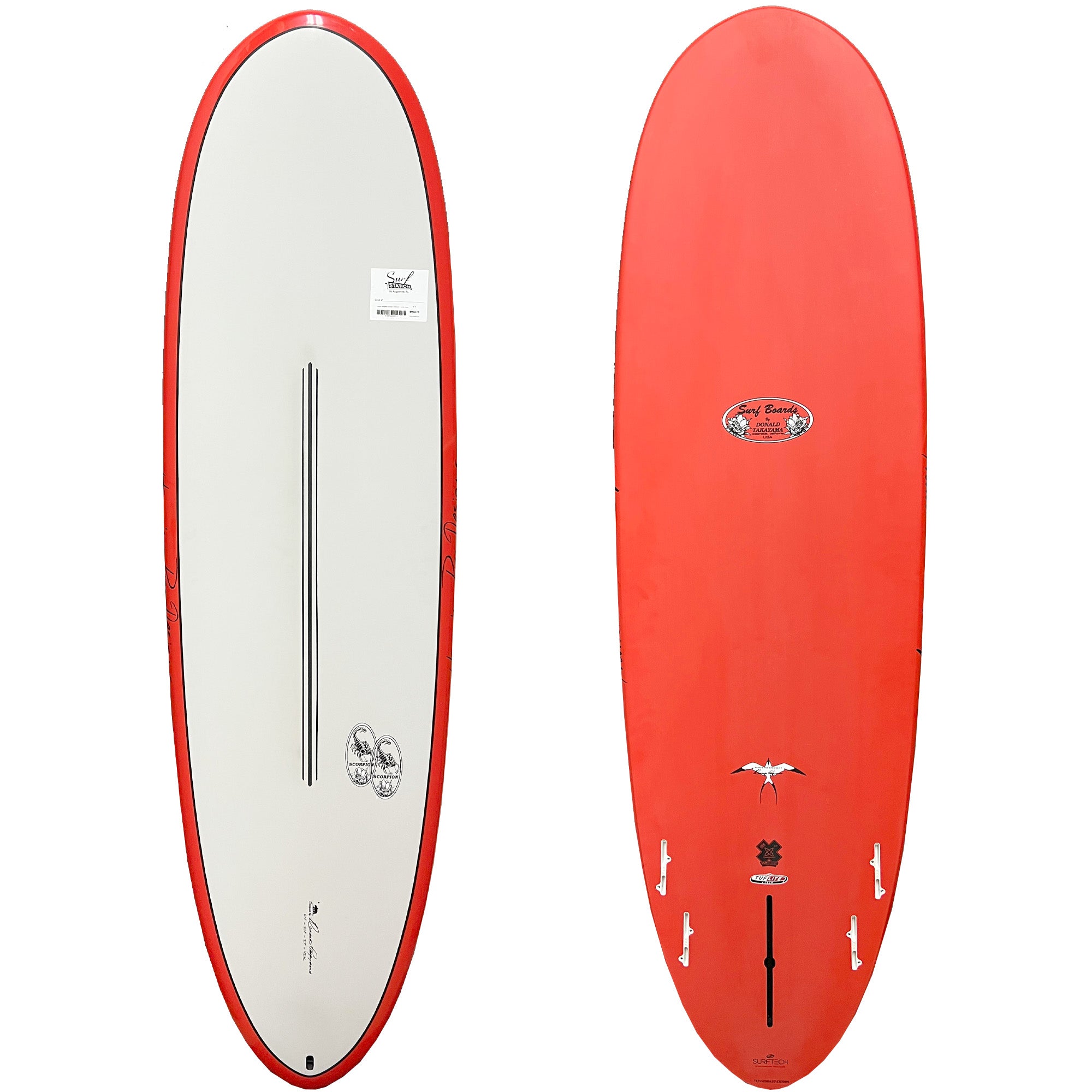 Donald Takayama Scorpion II Surfboard - TufLite V-Tech