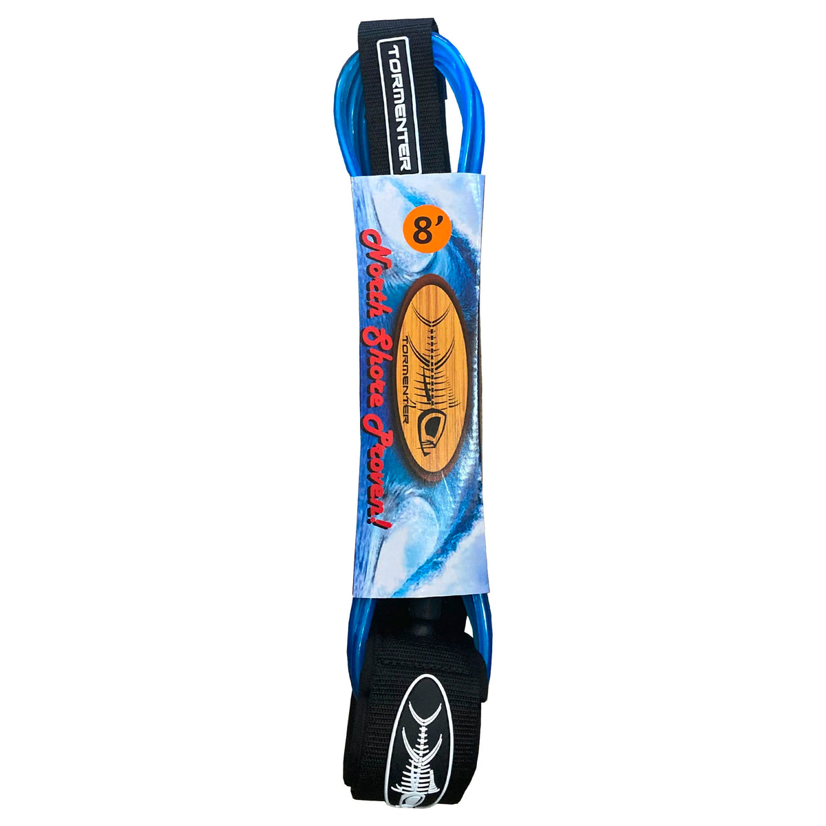 Tormenter Surfboard Leash - 8'/Blue
